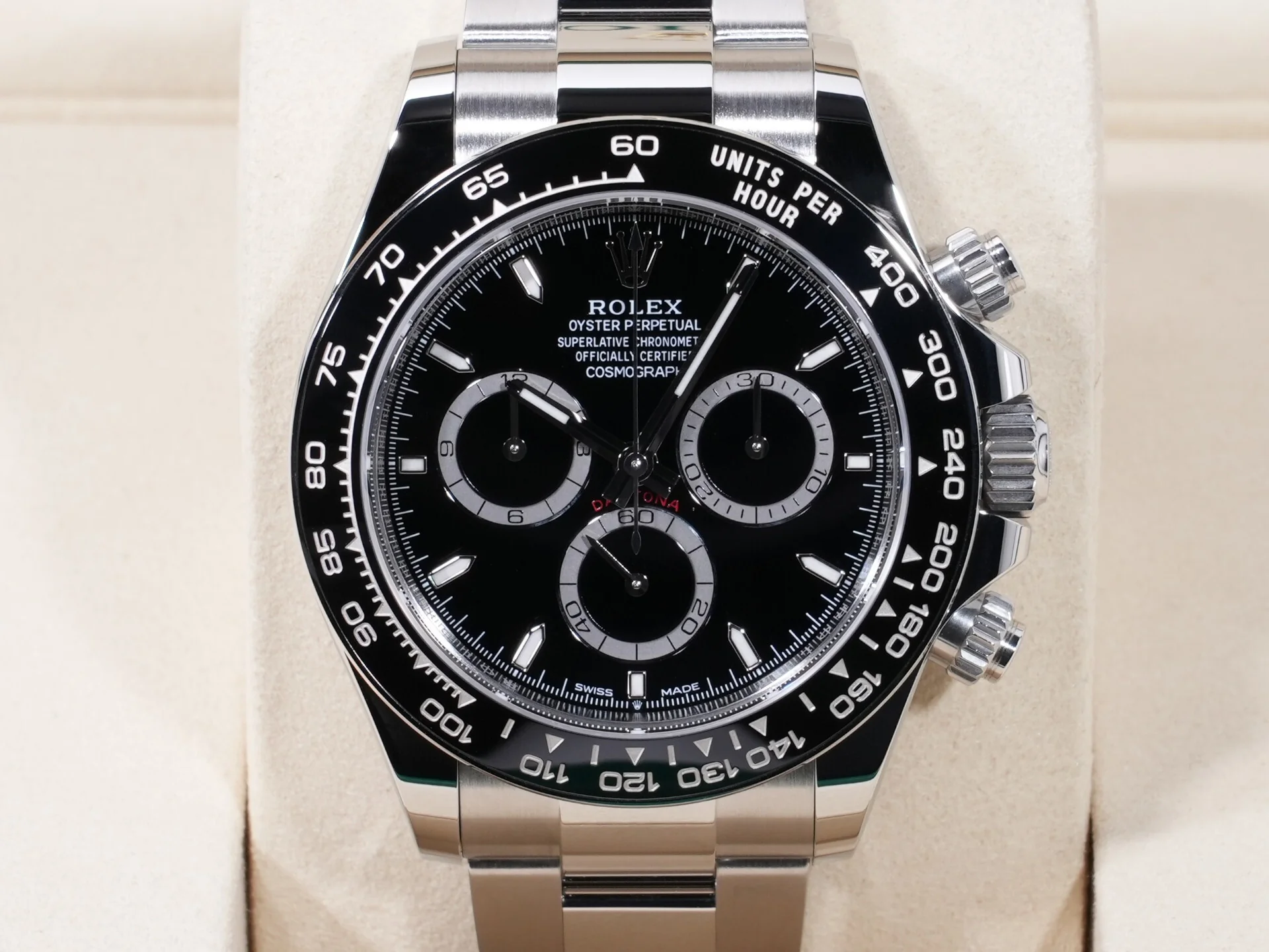 ロレックス デイトナ Ref.126500LN ステンレススチール ブラック文字盤 - Image 2