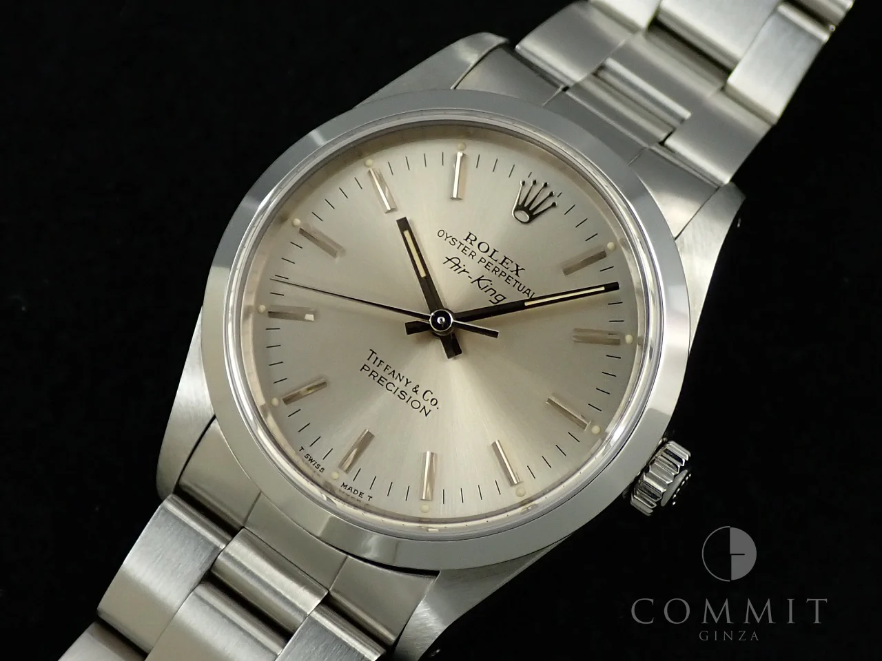 ロレックス エアキング Ref.14000 ステンレススチール シルバー文字盤 - Image 13