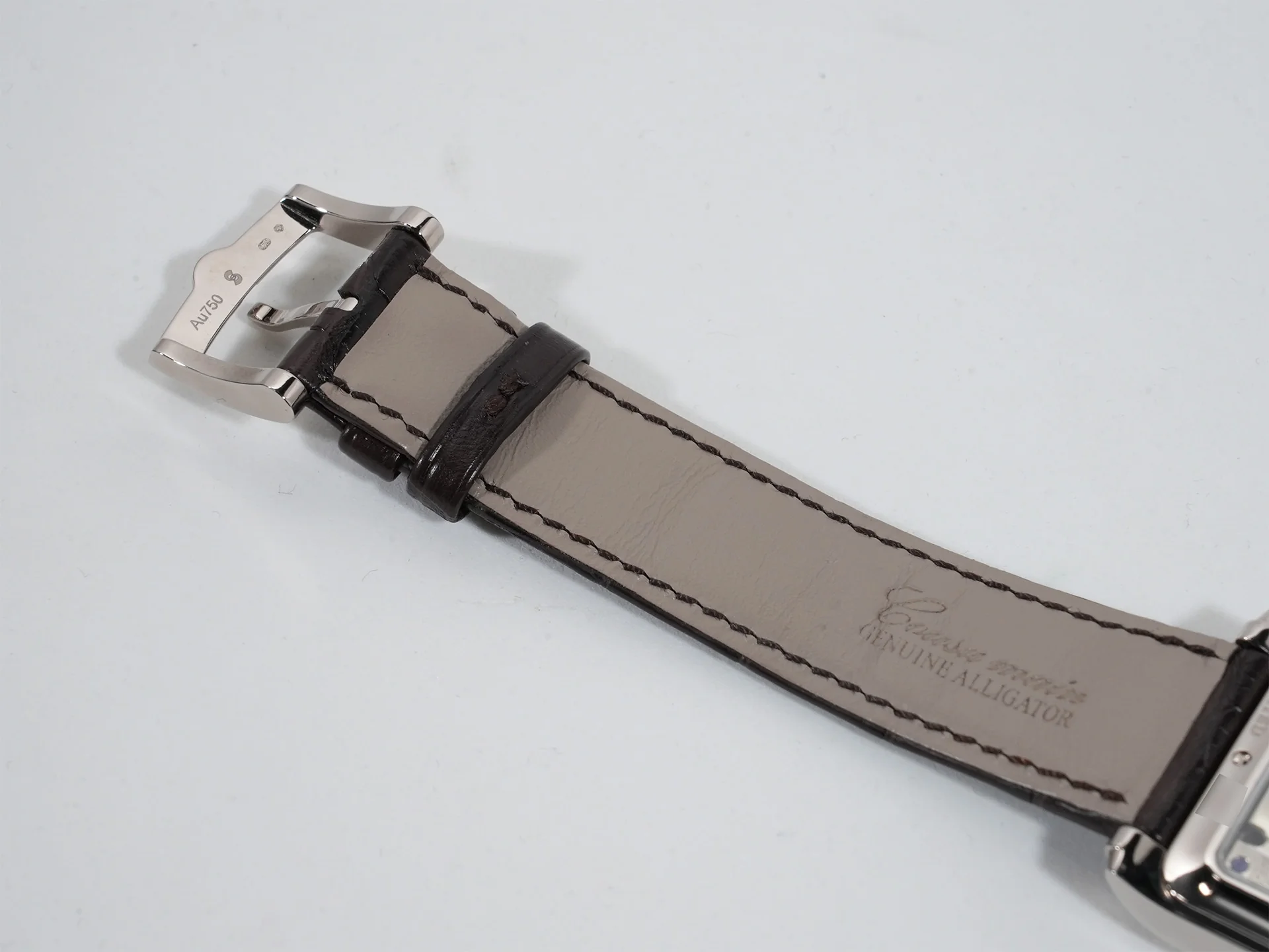 モリッツグロスマン コーナーストーン Ref.MG-002387 18KWG シルバー文字盤 中古 fjx7raj2 - Image 9