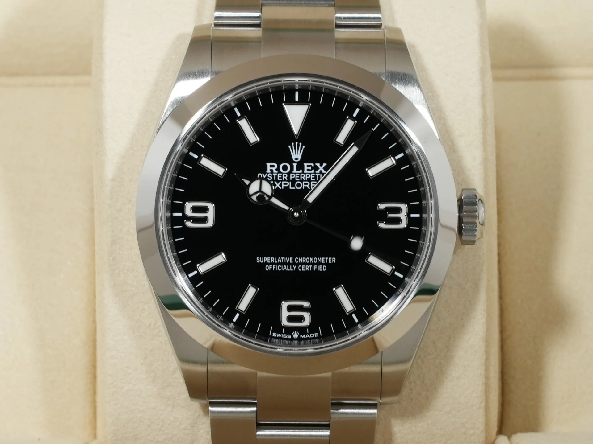 ロレックス エクスプローラー40 Ref.224270 ステンレススチール ブラック文字盤 - Image 2