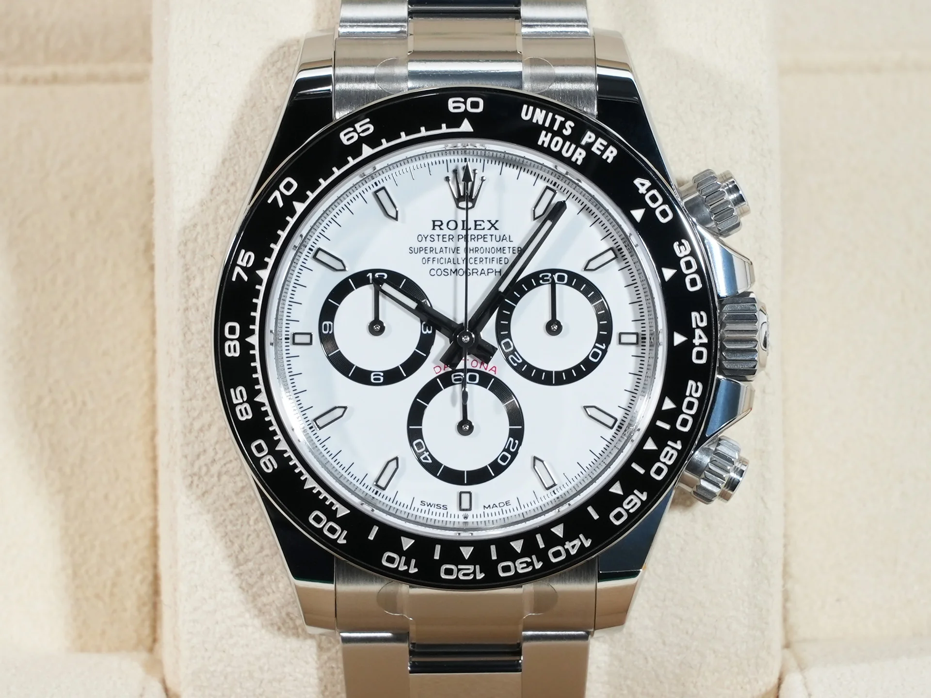 ロレックス デイトナ Ref.126500LN ステンレススチール ホワイト文字盤 - Image 2