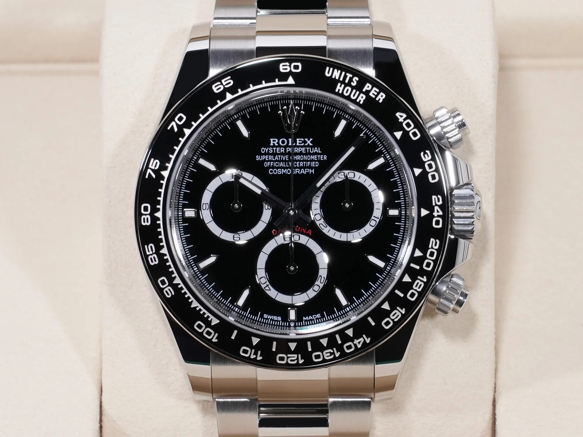 ロレックス デイトナ Ref.126500LN ステンレススチール ブラック文字盤 未使用 fki6md2x - Image 2