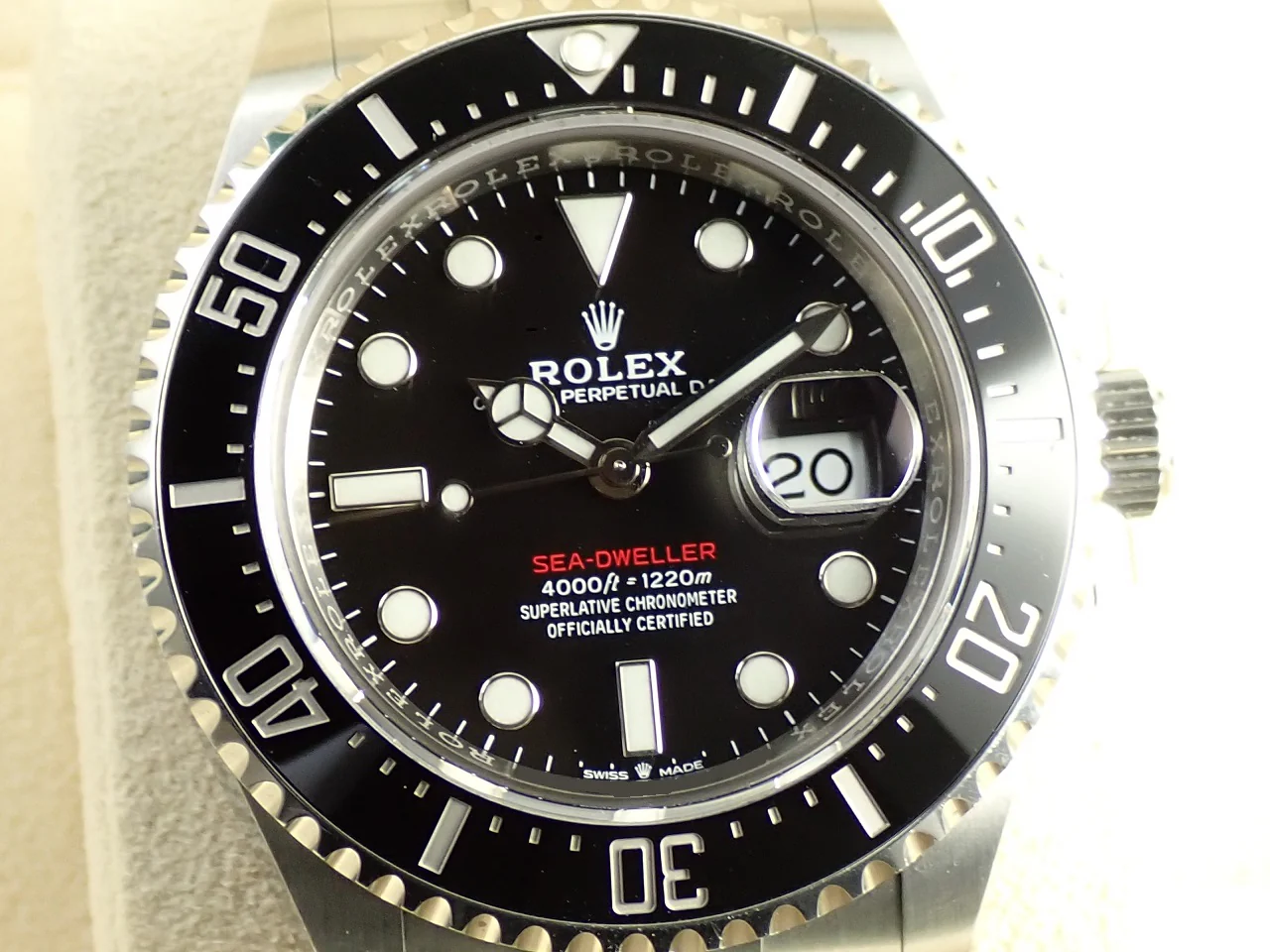 ロレックス シードゥエラー Ref.126600 ステンレススチール ブラック文字盤 - Image 3