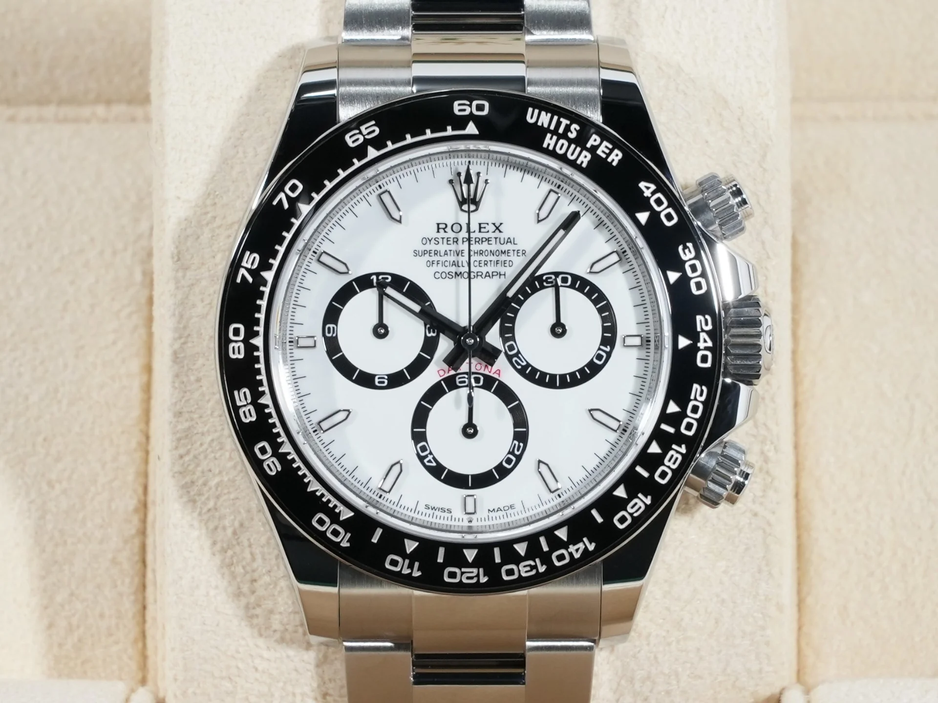 ロレックス デイトナ Ref.126500LN ステンレススチール ホワイト文字盤 - Image 2