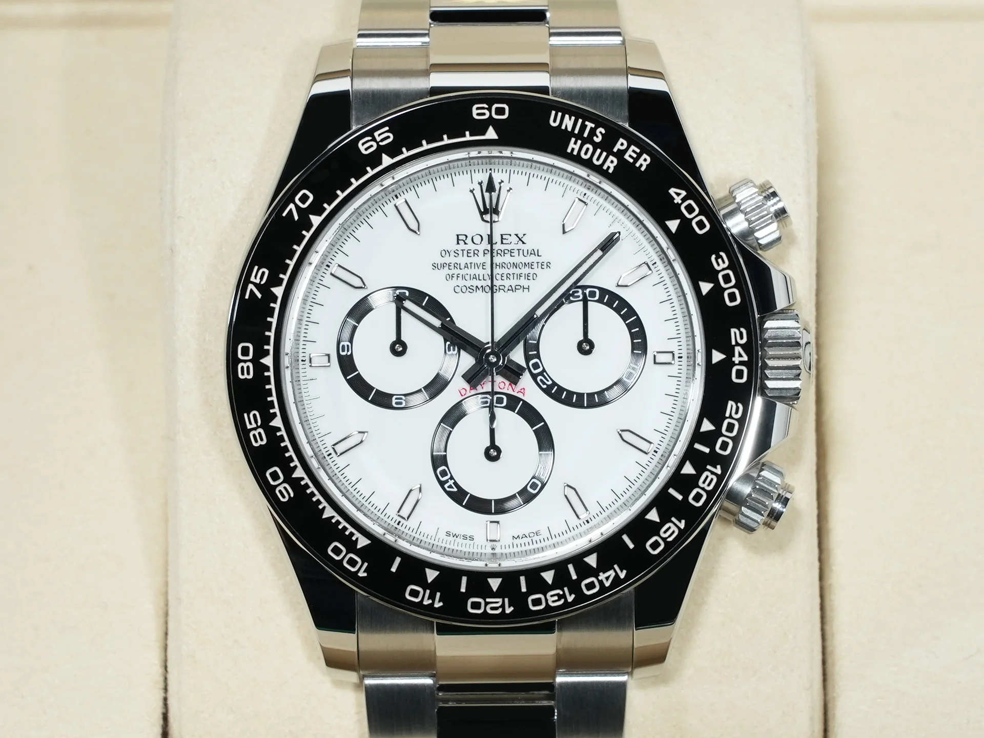 ロレックス デイトナ Ref.126500LN ステンレススチール ホワイト文字盤 未使用 fo9x8kt8 - Image 2