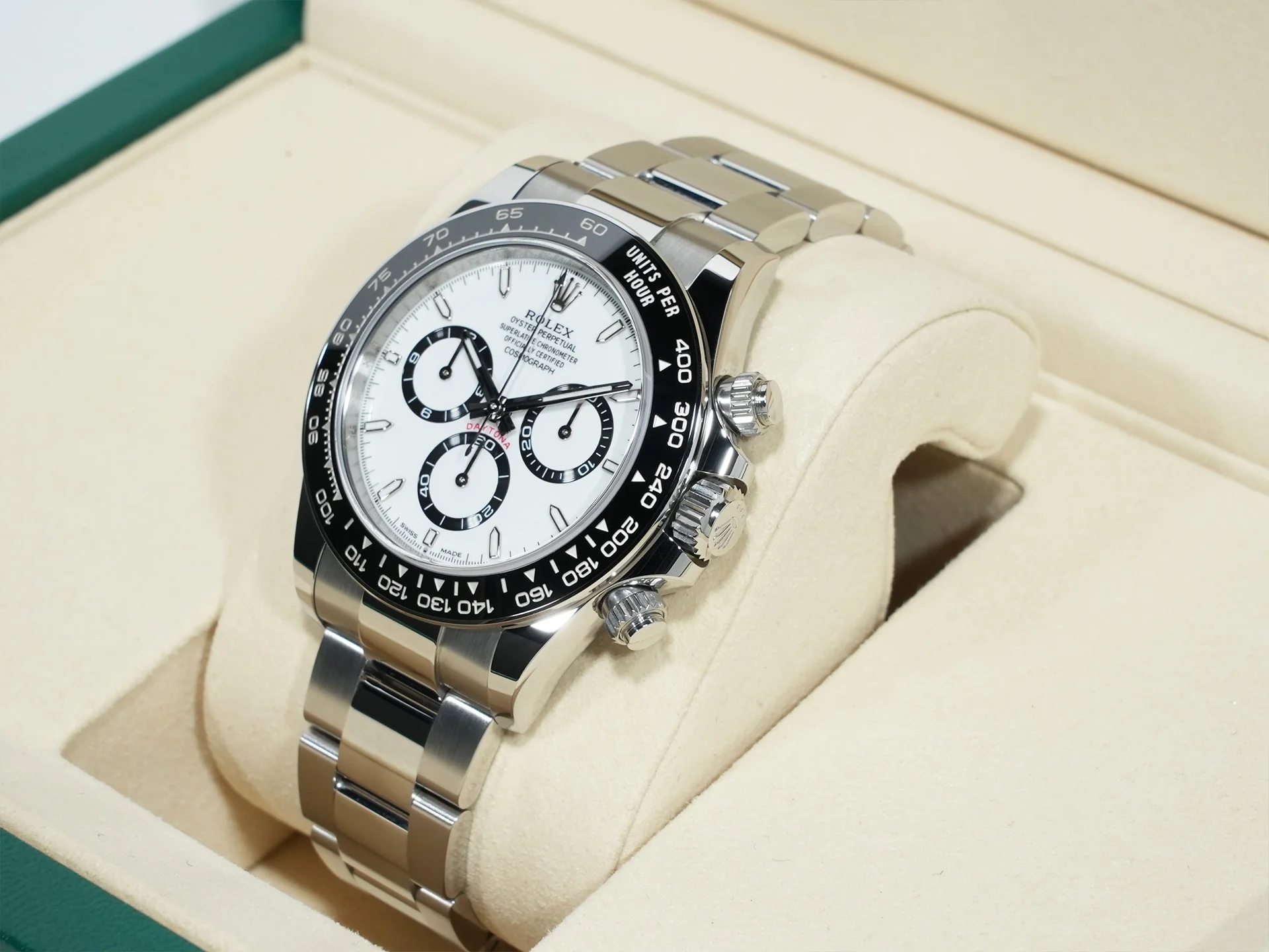 ロレックス デイトナ Ref.126500LN ステンレススチール ホワイト文字盤 未使用 fo9x8kt8 - Image 4