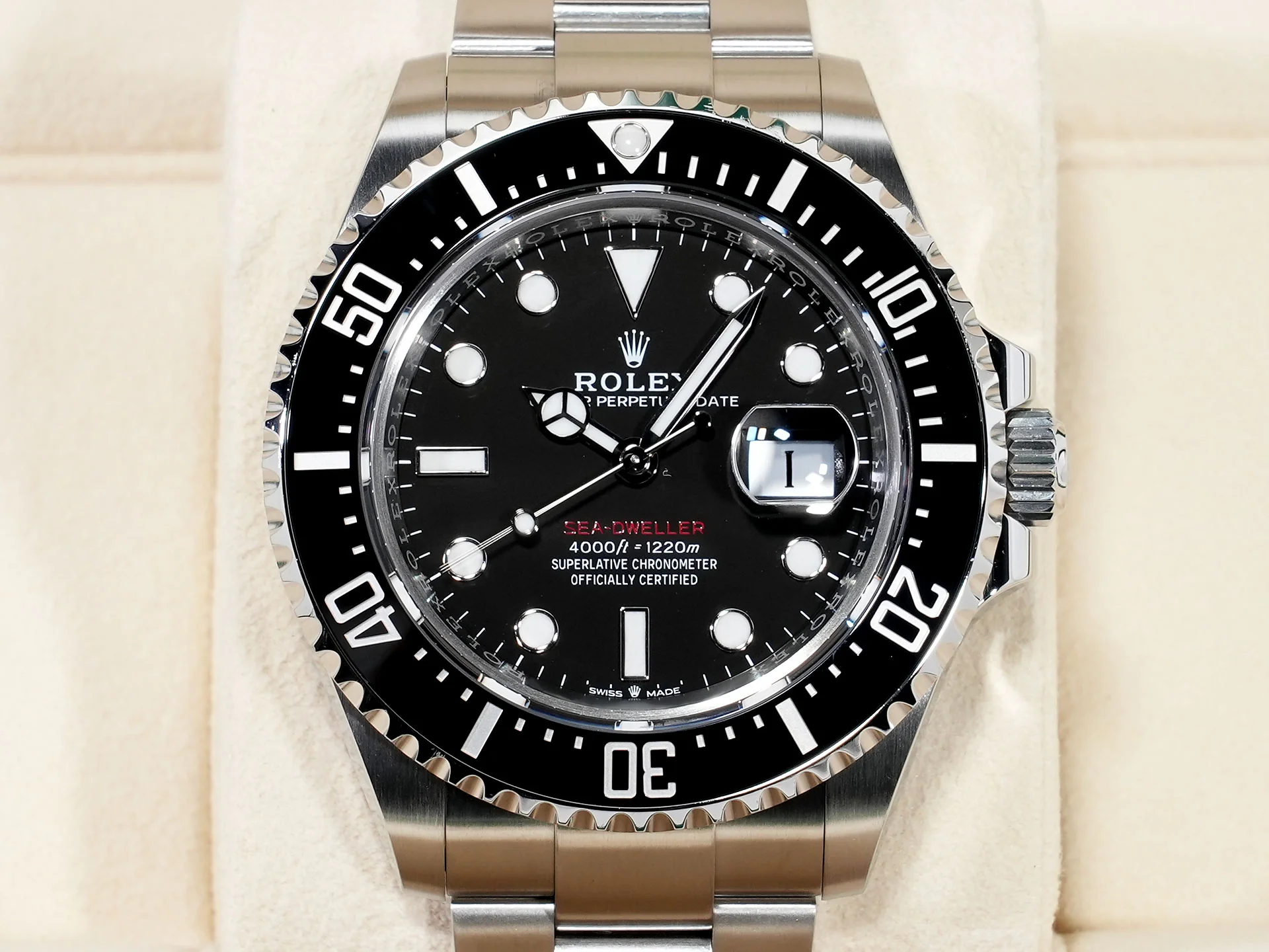 ロレックス シードゥエラー Ref.126600 ステンレススチール ブラック文字盤 美中古 fqgfr7fa - Image 2