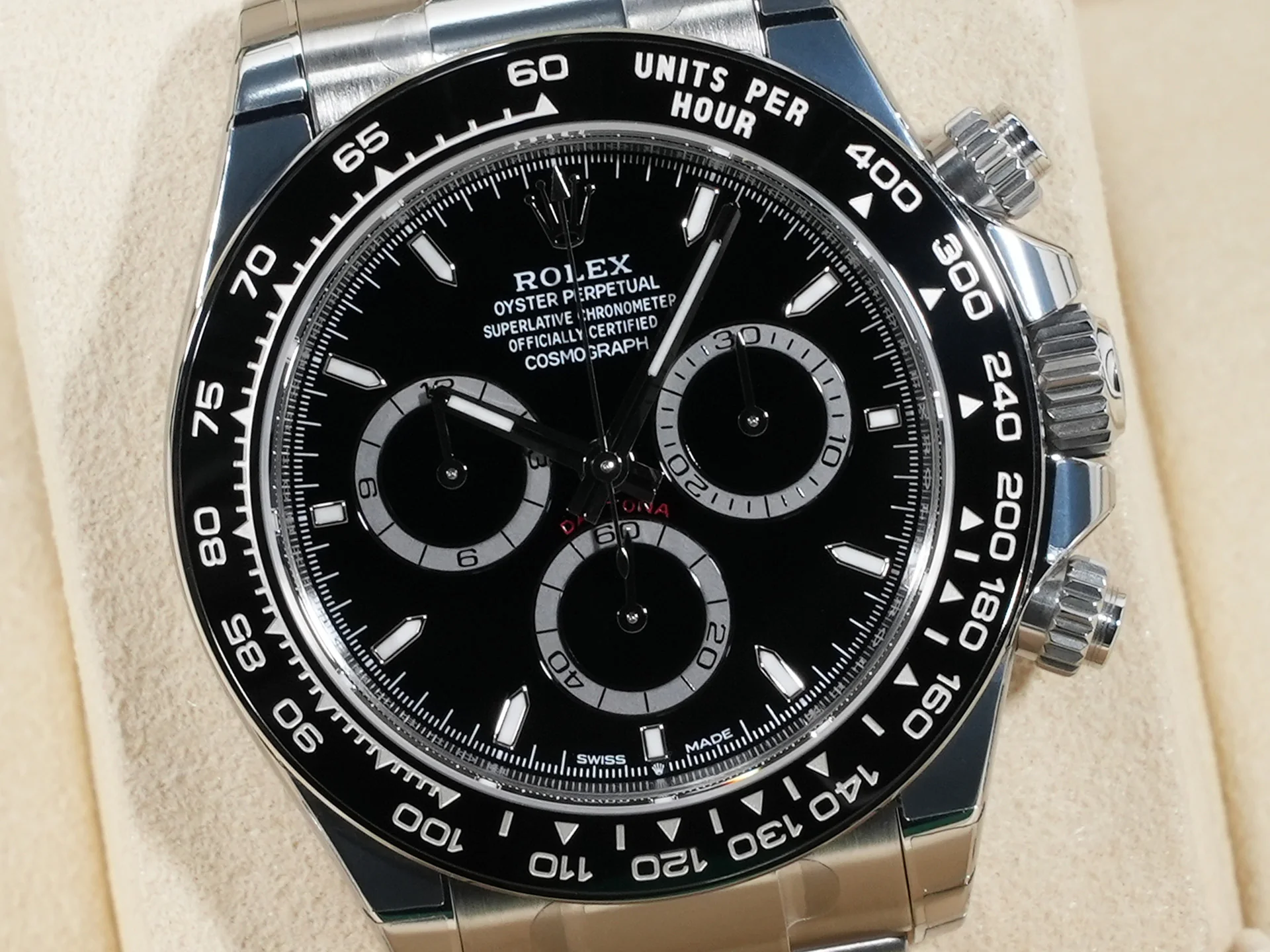 ロレックス デイトナ Ref.126500LN ステンレススチール ブラック文字盤 - Image 3