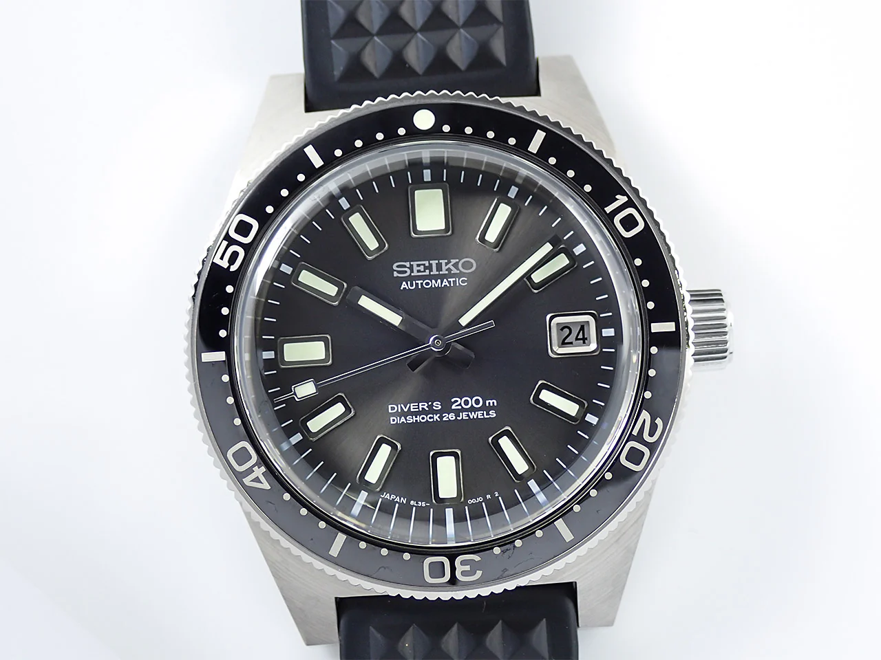 セイコー ヒストリカル 国産ファーストダイバー Ref.SBDX019 チャコールグレー文字盤 中古 FRJ12238 - Image 3