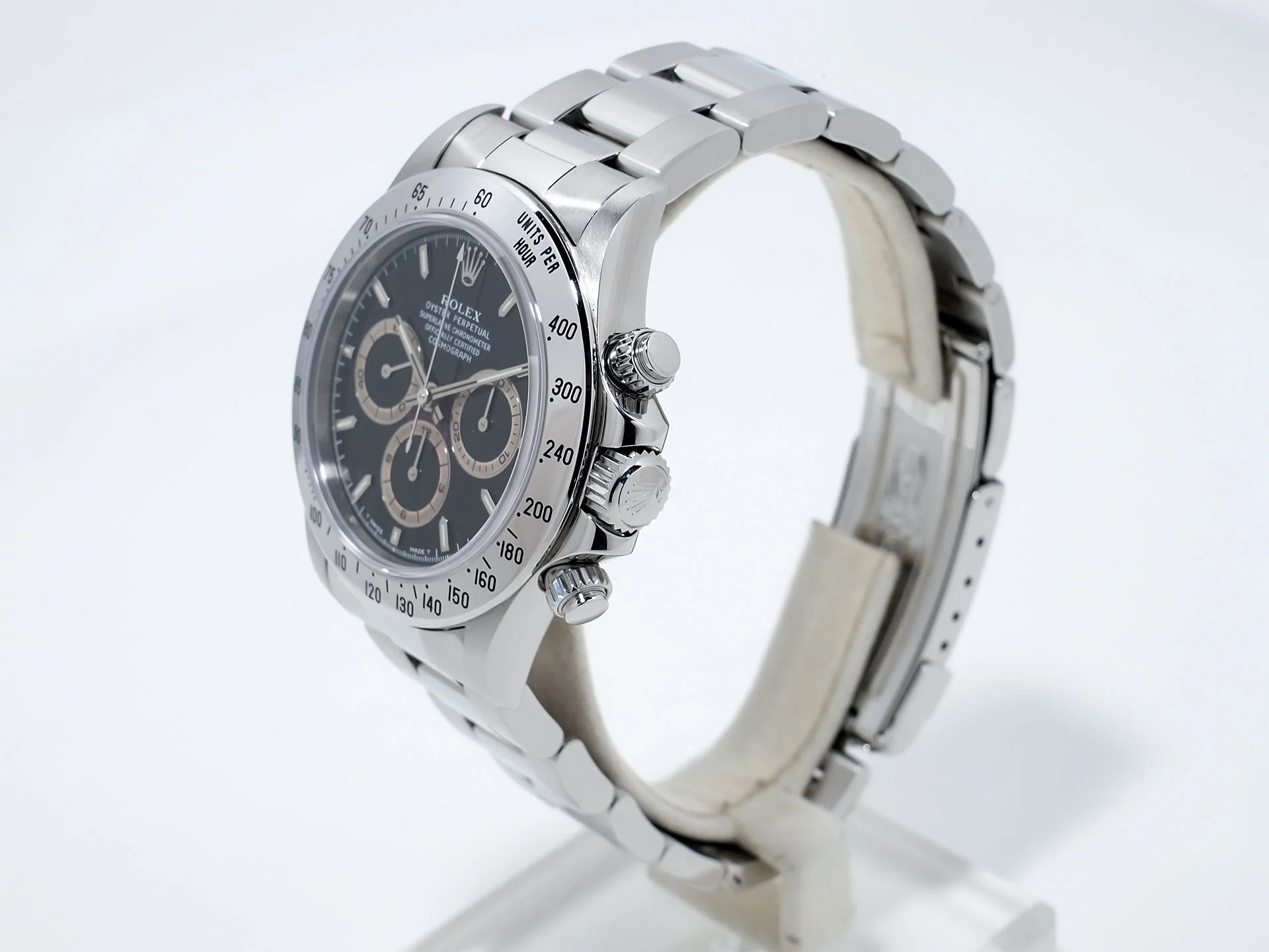 ロレックス デイトナ エルプリメロ Ref.16520 ステンレススチール ブラック文字盤 美中古 fs8j2ro6 - Image 4