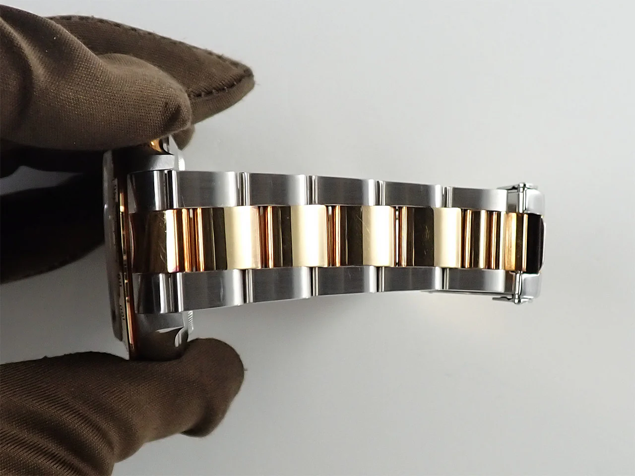 ロレックス デイトナ エルプリメロ Ref.16523NA ステンレススチール/イエローゴールド ホワイトシェルアラビア文字盤 - Image 9