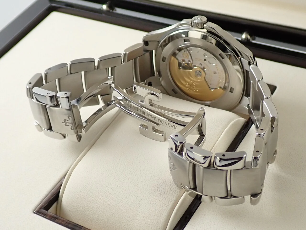パテックフィリップ アクアノート エクストララージ Ref.5167/1A-001 ステンレススチール ブラック文字盤 - Image 8