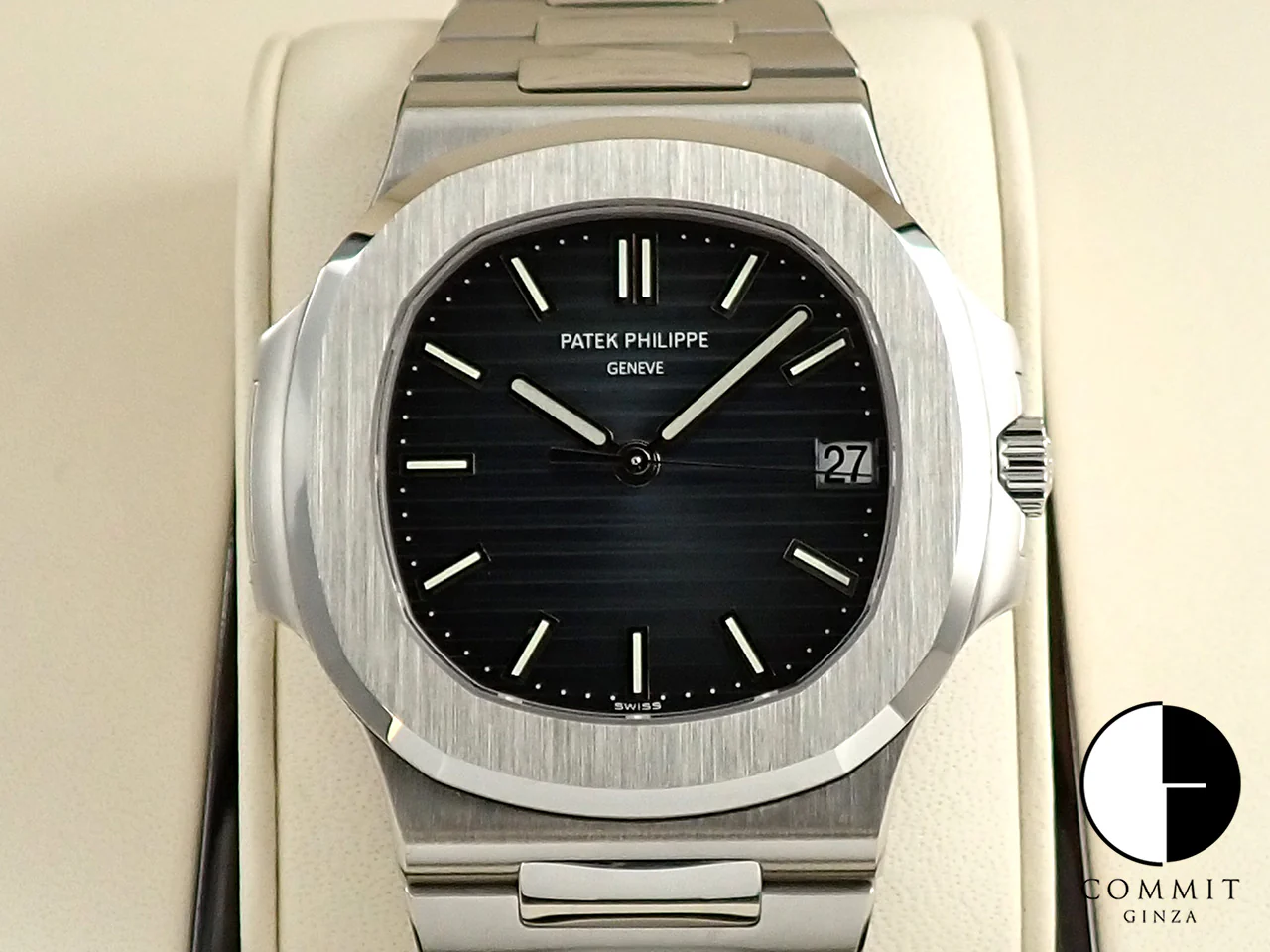 パテックフィリップ ノーチラス Ref.5711/1A-010 ステンレススチール ブルー文字盤