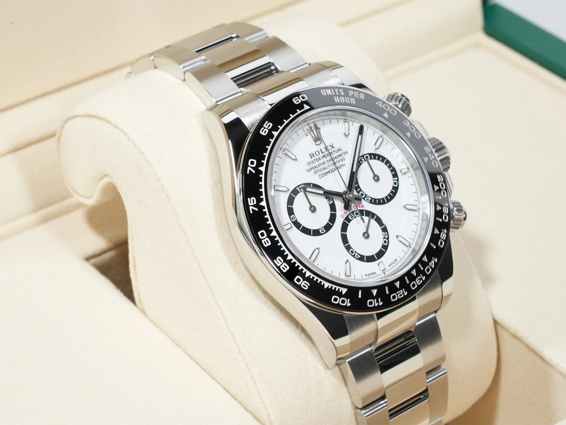 ロレックス デイトナ Ref.126500LN ステンレススチール ホワイト文字盤 - Image 5