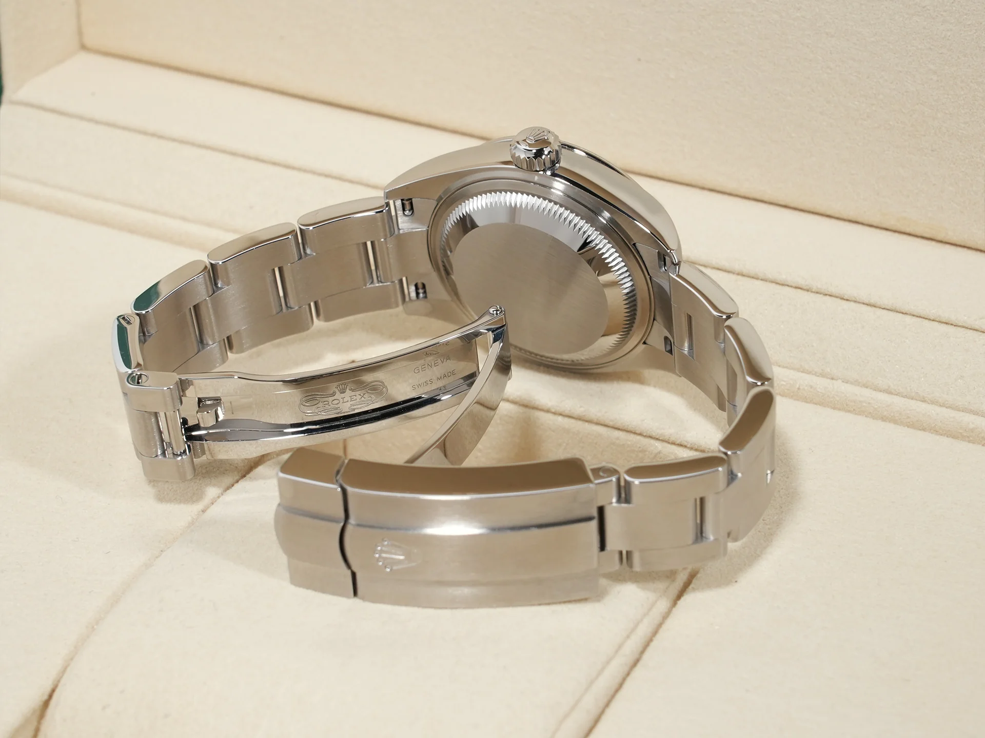 ロレックス オイスターパーペチュアル Ref.276200 ステンレススチール ラベンダー文字盤 - Image 6