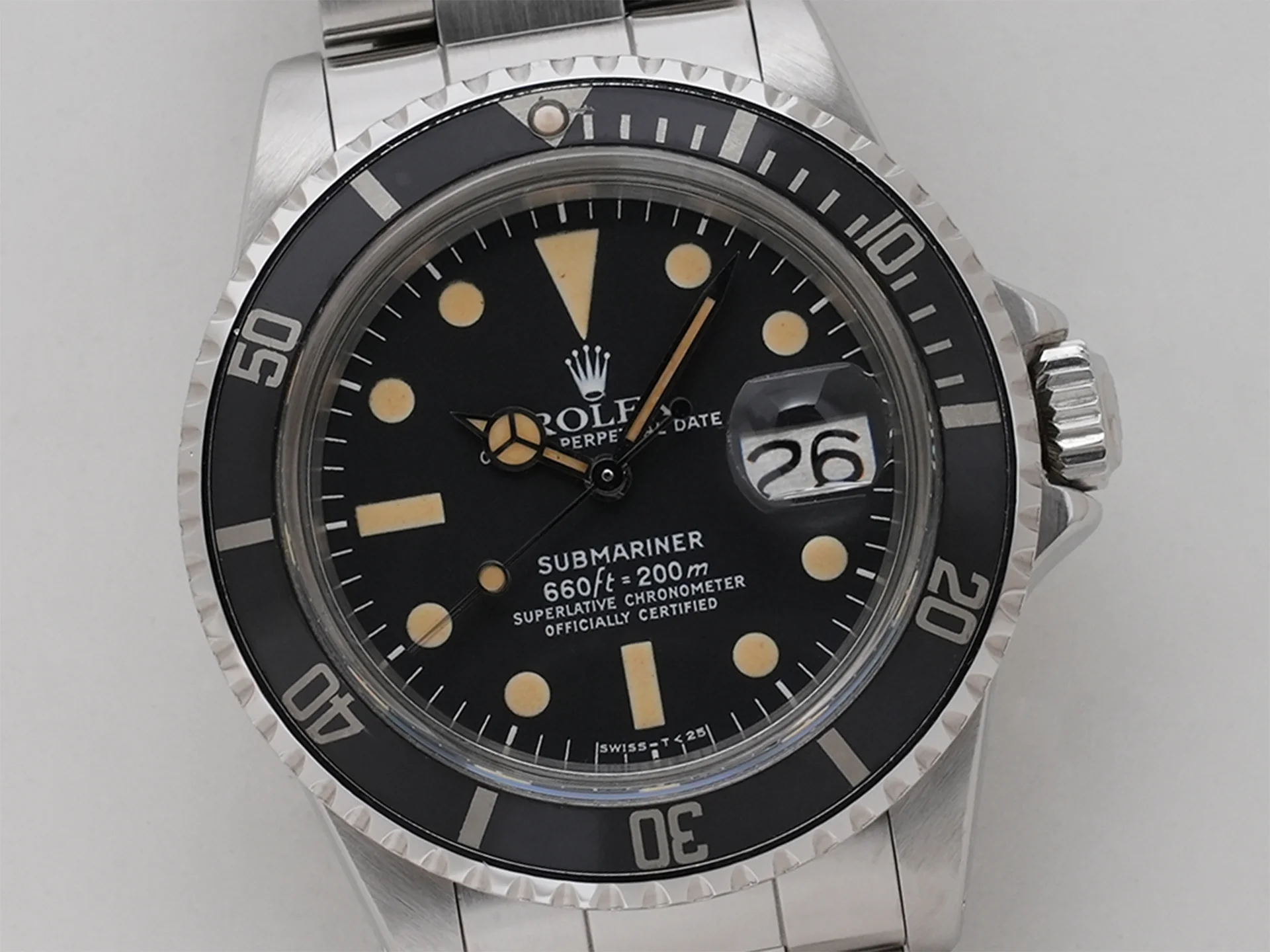 ロレックス サブマリーナー デイト Ref.1680 ステンレススチール ブラック文字盤 中古 fxnui5pm - Image 3