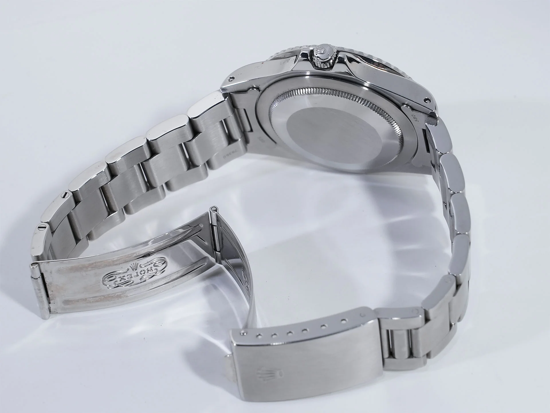 ロレックス GMTマスター Ref.16750 ステンレススチール ブラック文字盤 オイスターブレスレット 中古 fyakrdte - Image 8