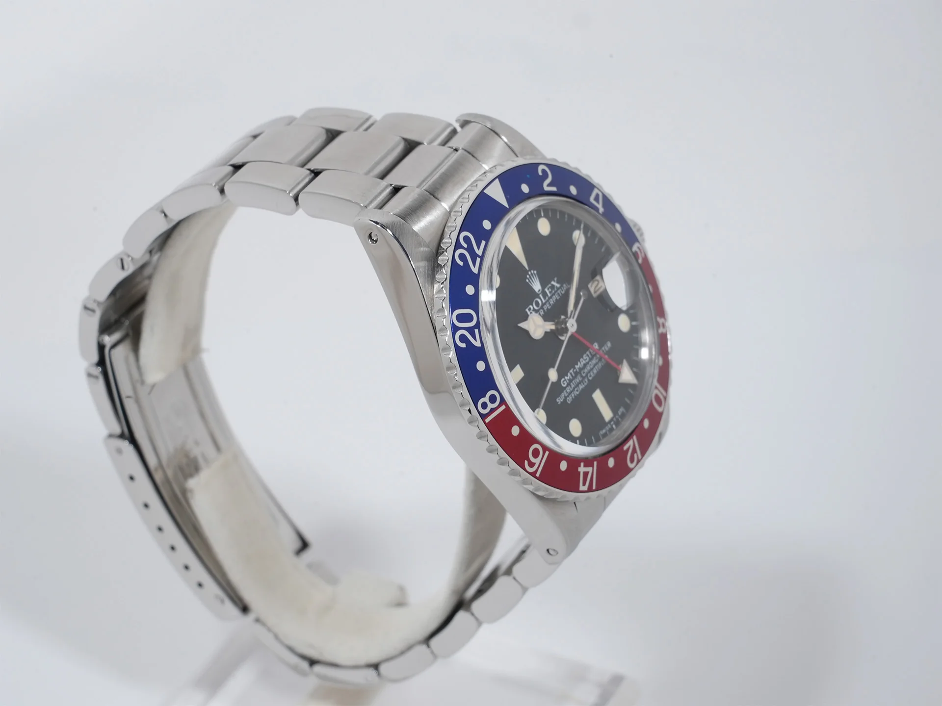 ロレックス GMTマスター Ref.16750 ステンレススチール ブラック文字盤 オイスターブレスレット 中古 fypgrebu - Image 5