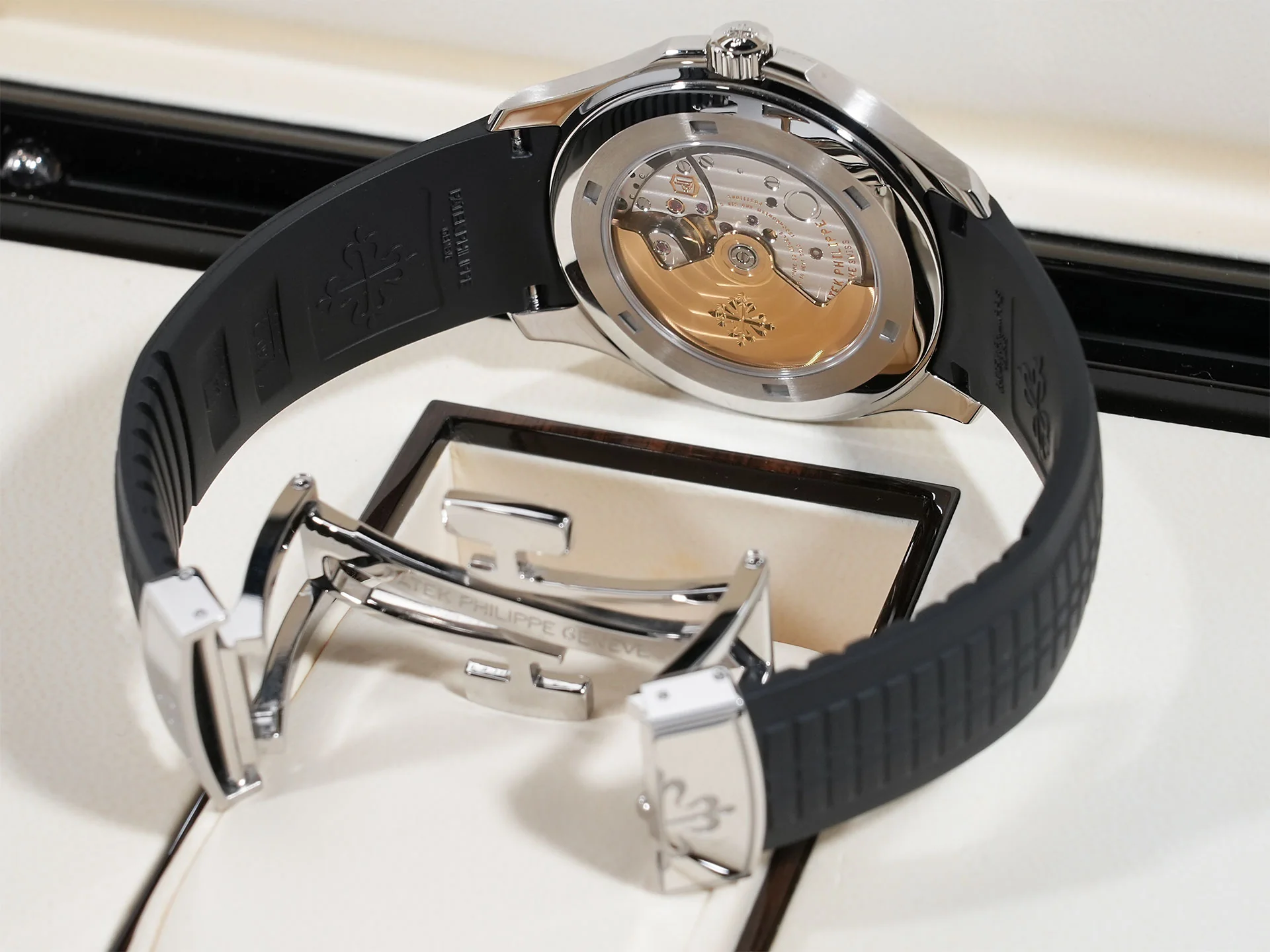 パテックフィリップ アクアノート Ref.5167A-001 ステンレススチール ブラック文字盤 - Image 8