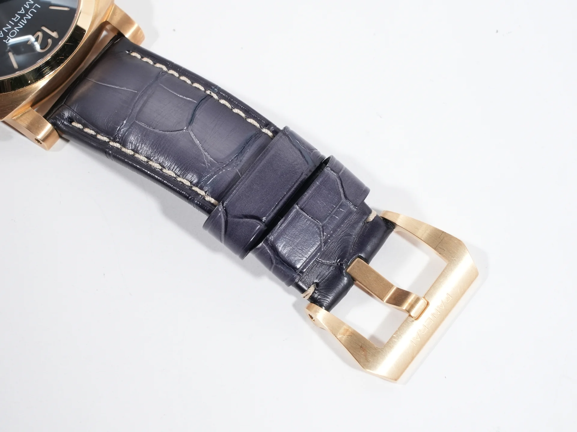 パネライ ルミノール マリーナ Ref.PAM01115 イエローゴールド ブラック文字盤 中古 gfe5ovc8 - Image 8