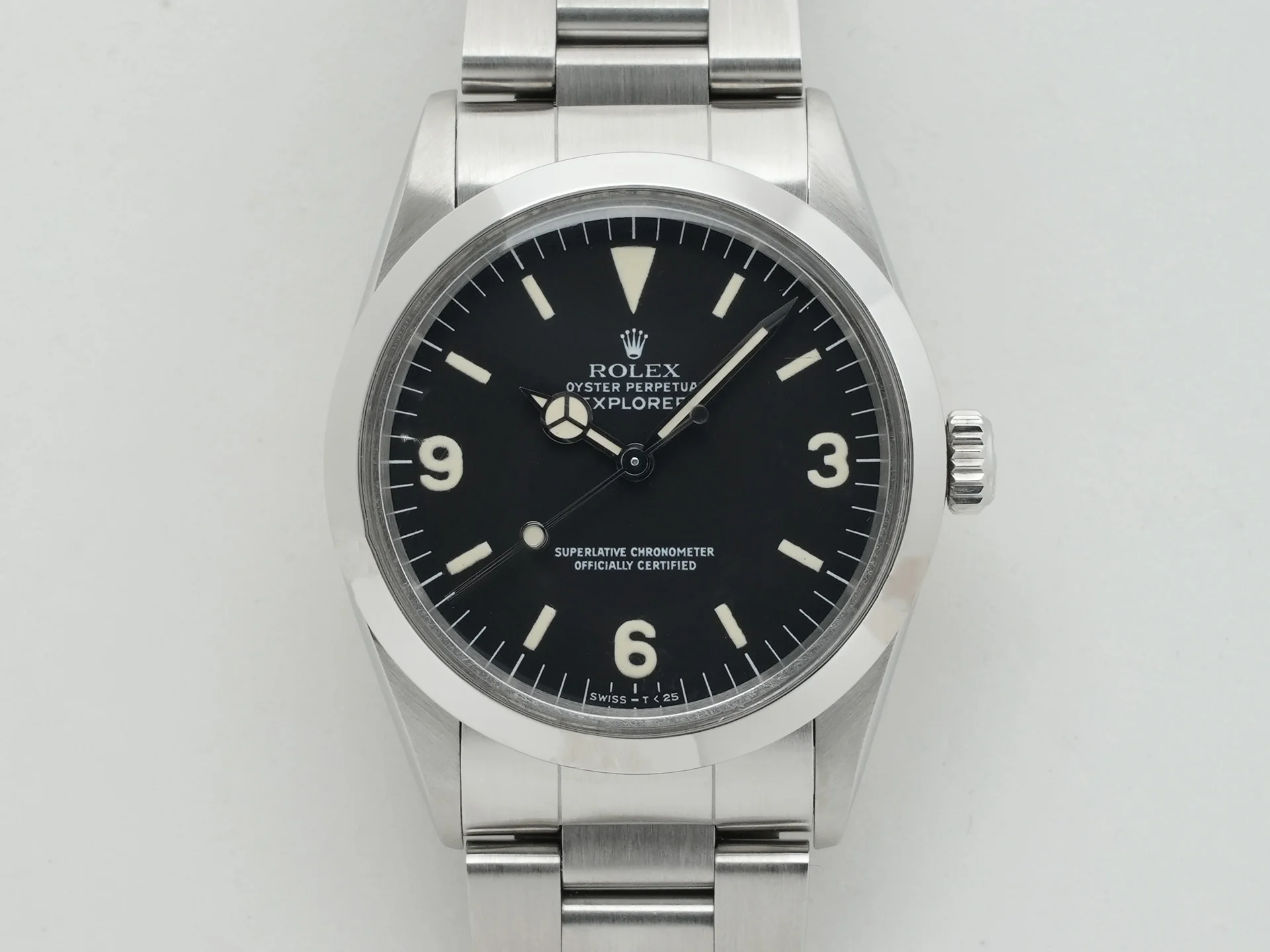 ロレックス エクスプローラーI Ref.1016 ステンレススチール ブラック文字盤 美品 ghzpiroa - Image 2