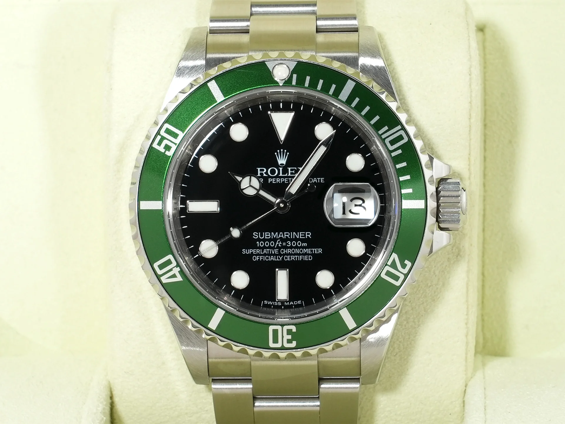 ロレックス サブマリーナー デイト Ref.16610LV ステンレススチール ブラック文字盤 中古 gjdz66v7 - Image 2