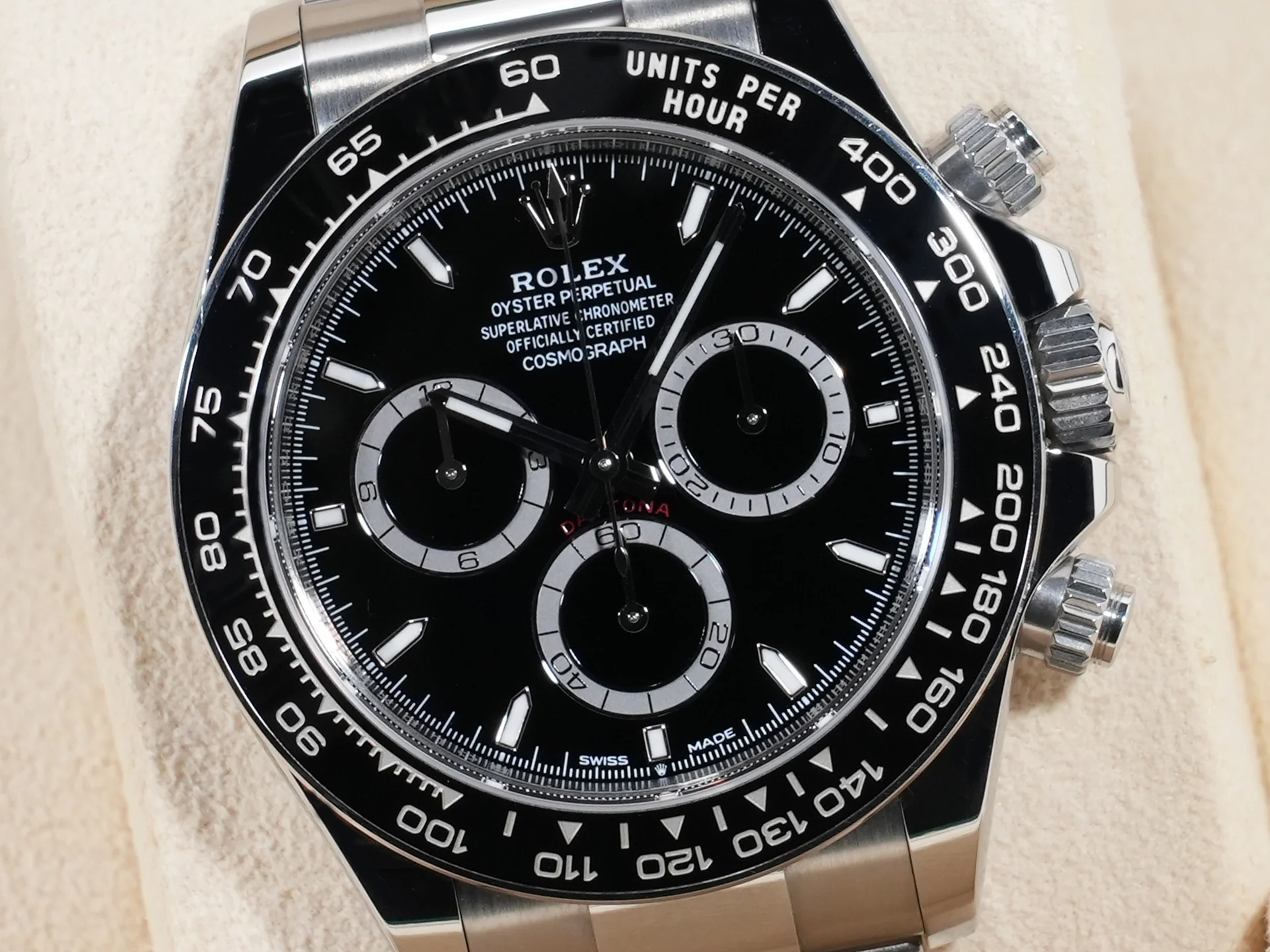 ロレックス デイトナ Ref.126500LN ステンレススチール ブラック文字盤 - Image 3