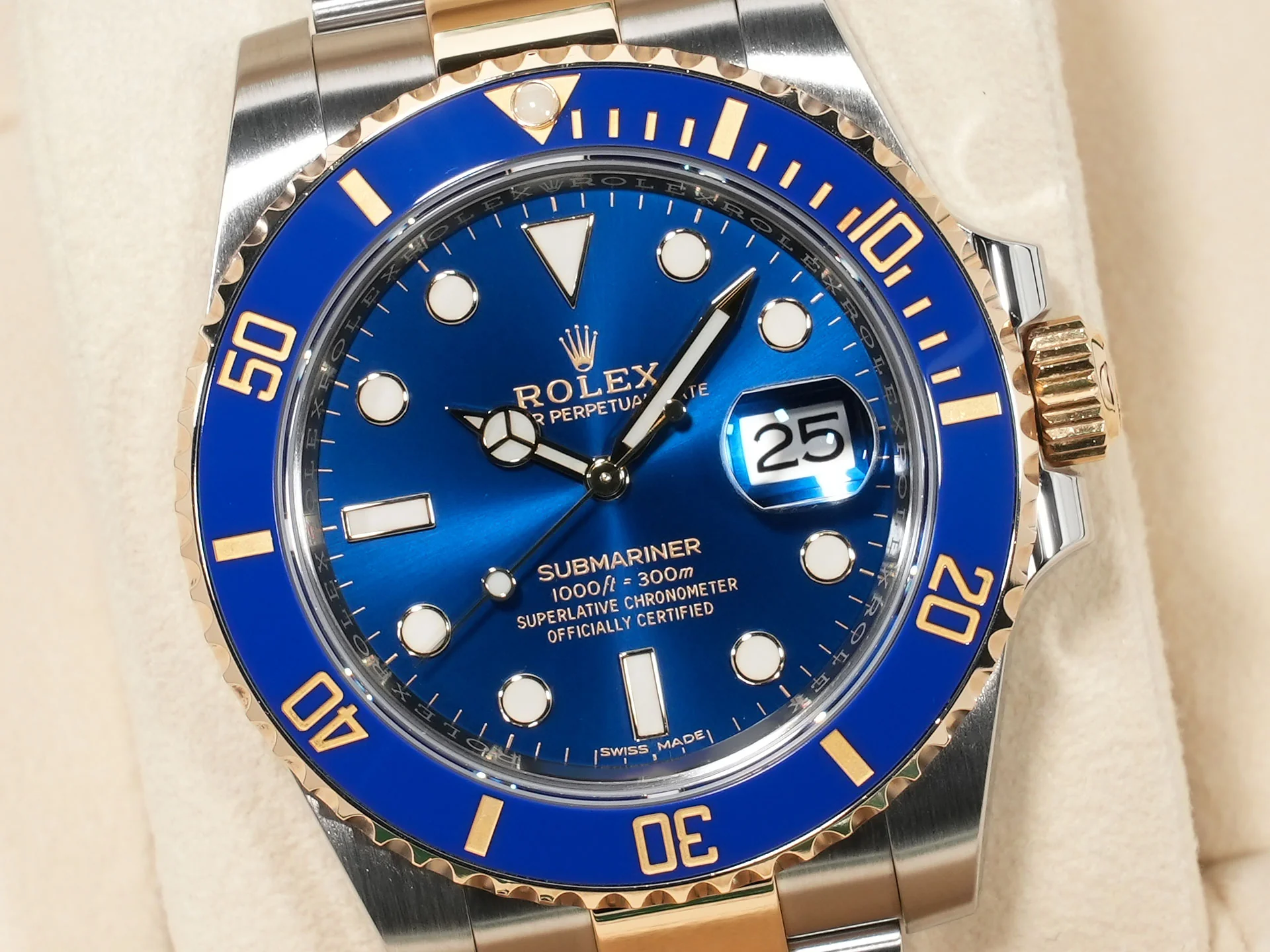 ロレックス サブマリーナー デイト Ref.116613LB ステンレススチール/イエローゴールド ブルー文字盤 美品 gn9y268z - Image 3