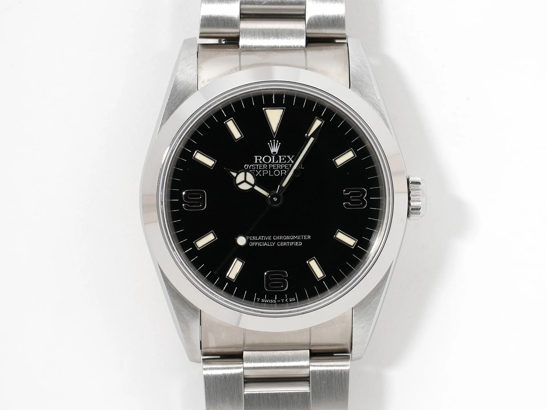 ロレックス エクスプローラーI Ref.14270 ステンレススチール ブラック文字盤 オイスターブレスレット 美中古 go5agaxu - Image 2