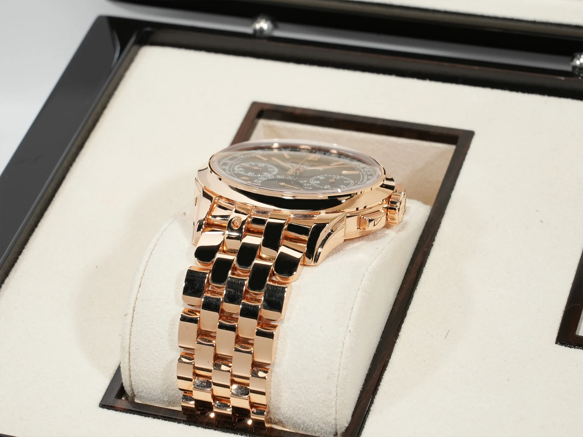 パテックフィリップ パーペチュアルカレンダー クロノグラフ Ref.5270/1R-001 ローズゴールド エボニーブラック ソレイユ文字盤 美品 gpwqjeac - Image 6