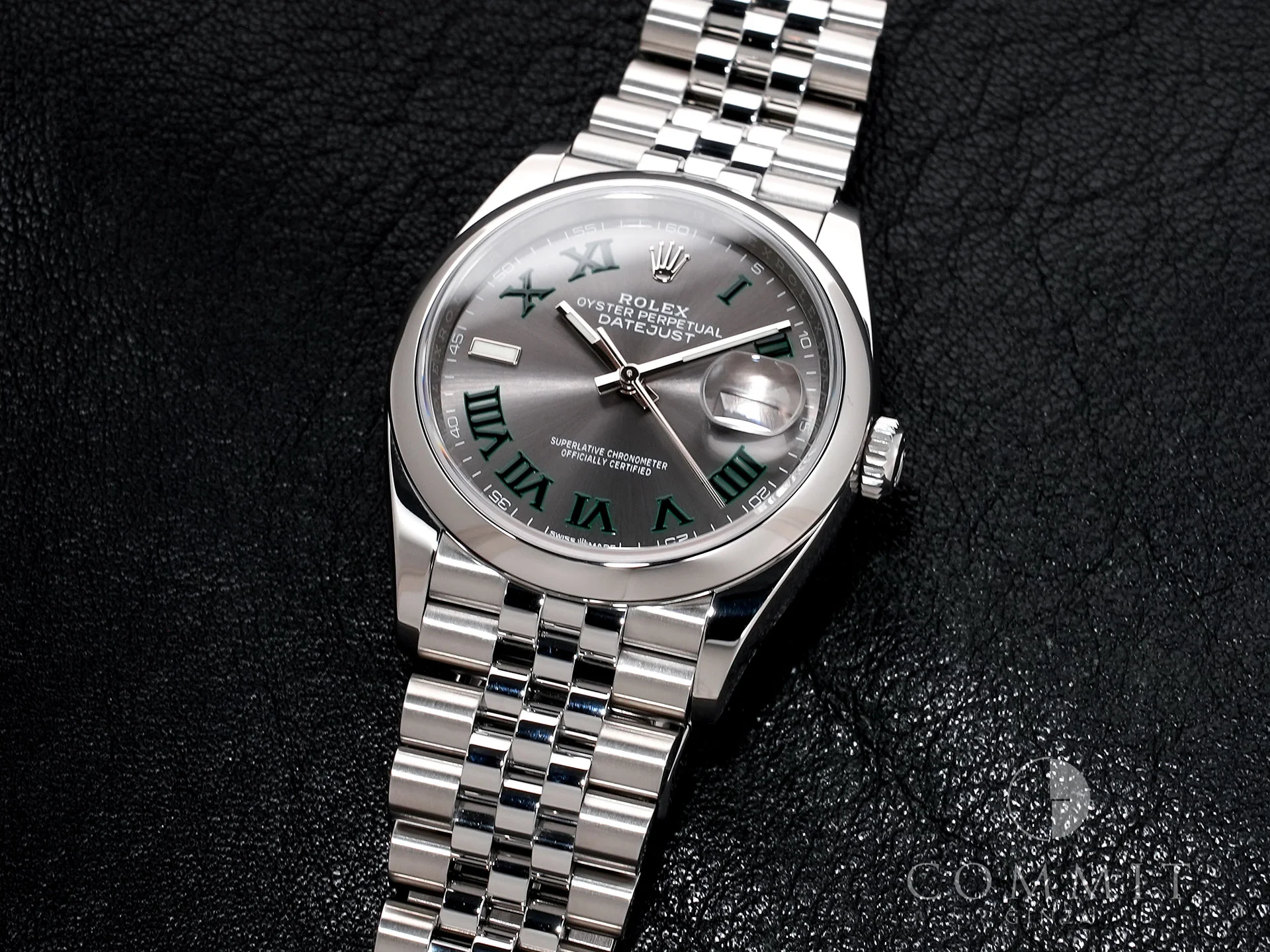 ロレックス デイトジャスト36 Ref.126200 ステンレススチール スレートローマン文字盤 ジュビリーブレスレット 美中古 gs3kxoav - Image 11