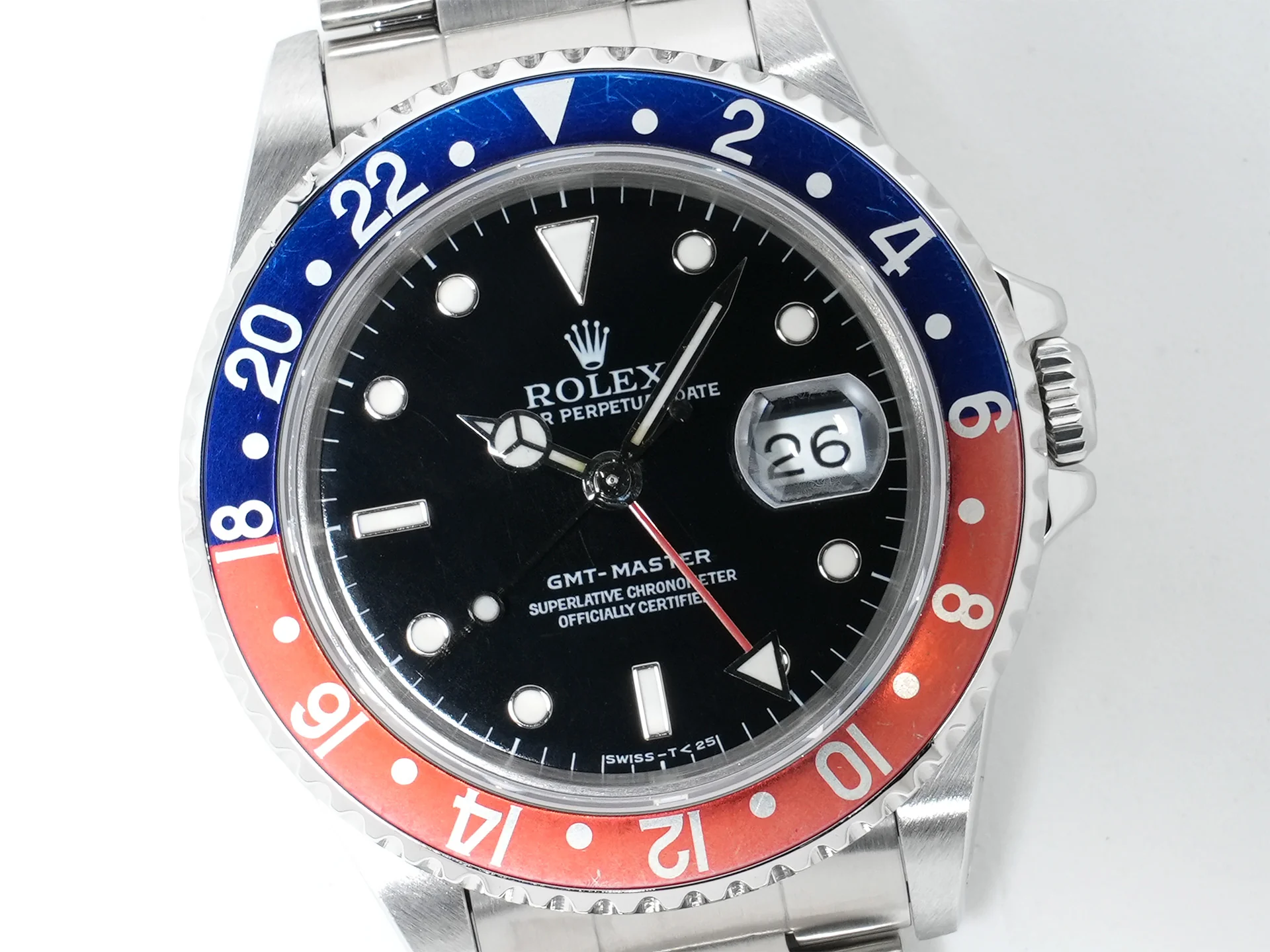 ロレックス GMTマスター Ref.16700 ステンレススチール ブラック文字盤 オイスターブレスレット 美中古 gtbqvccr - Image 3