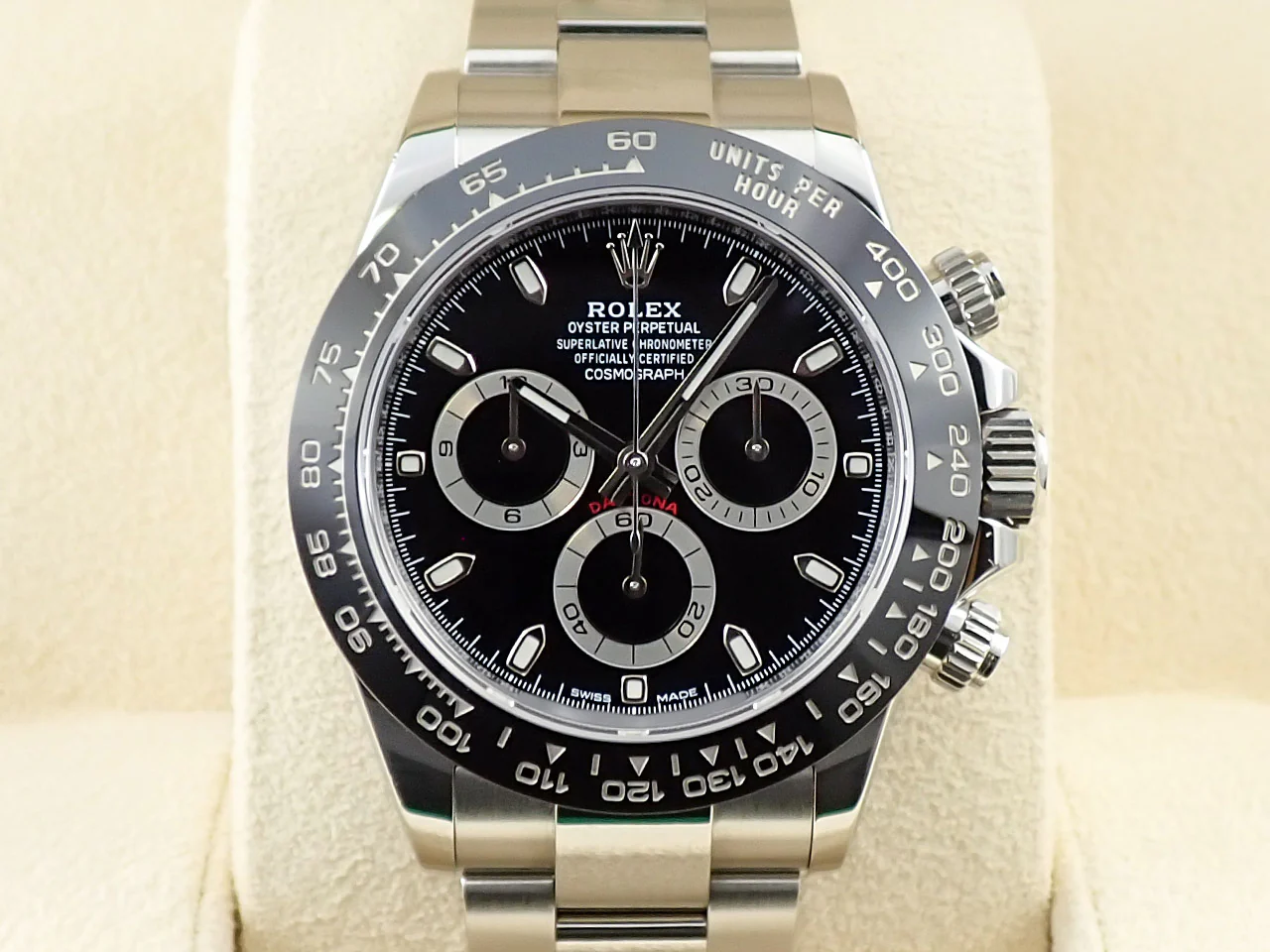 ロレックス デイトナ Ref.116500LN ステンレススチール ブラック文字盤 - Image 2