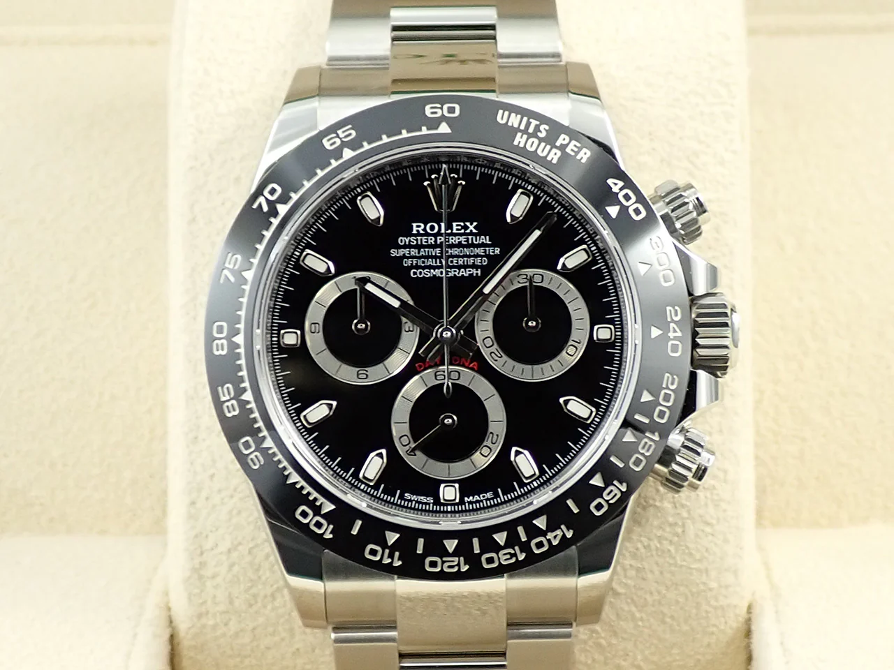 ロレックス デイトナ Ref.116500LN ステンレススチール ブラック文字盤 - Image 2