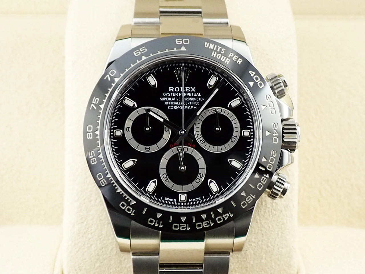 ロレックス デイトナ Ref.116500LN ステンレススチール ブラック文字盤 - Image 2