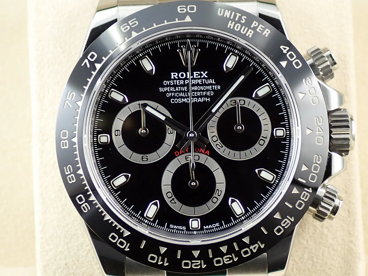 ロレックス デイトナ Ref.116500LN ステンレススチール ブラック文字盤 - Image 3
