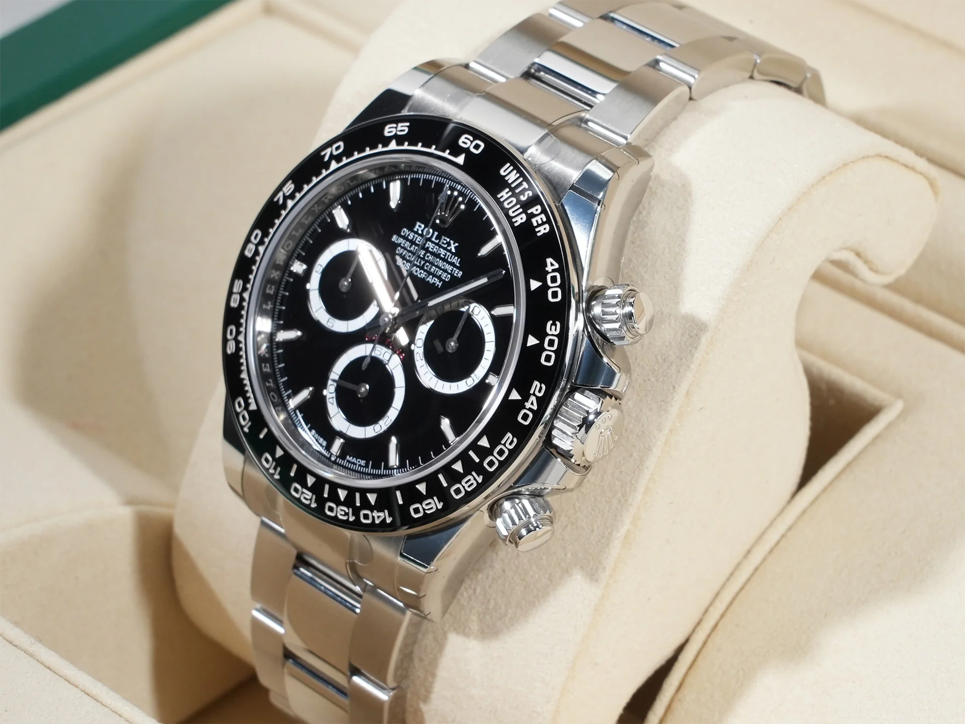 ロレックス デイトナ Ref.126500LN ステンレススチール ブラック文字盤 - Image 4