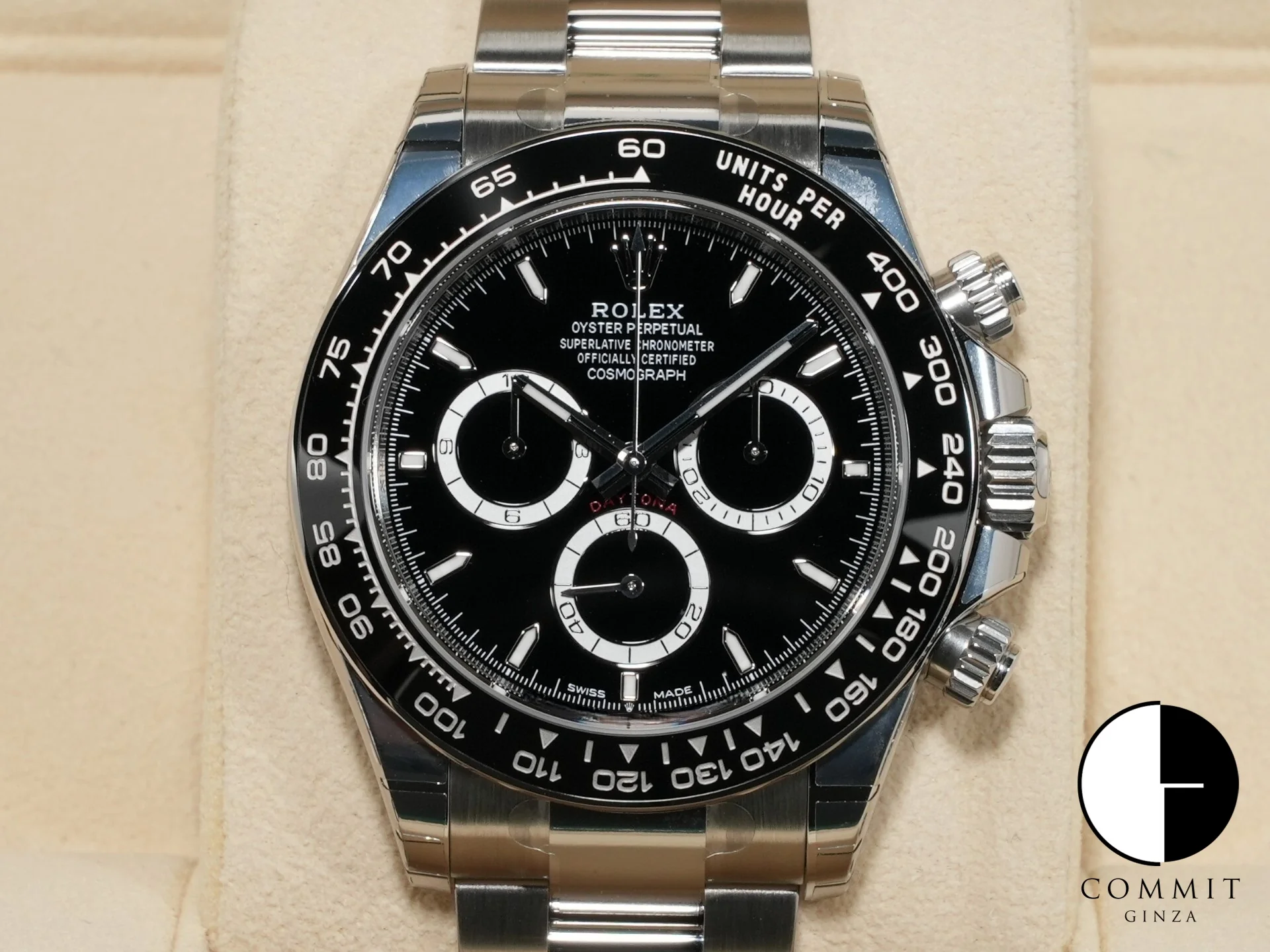 ロレックス デイトナ Ref.126500LN ステンレススチール ブラック文字盤