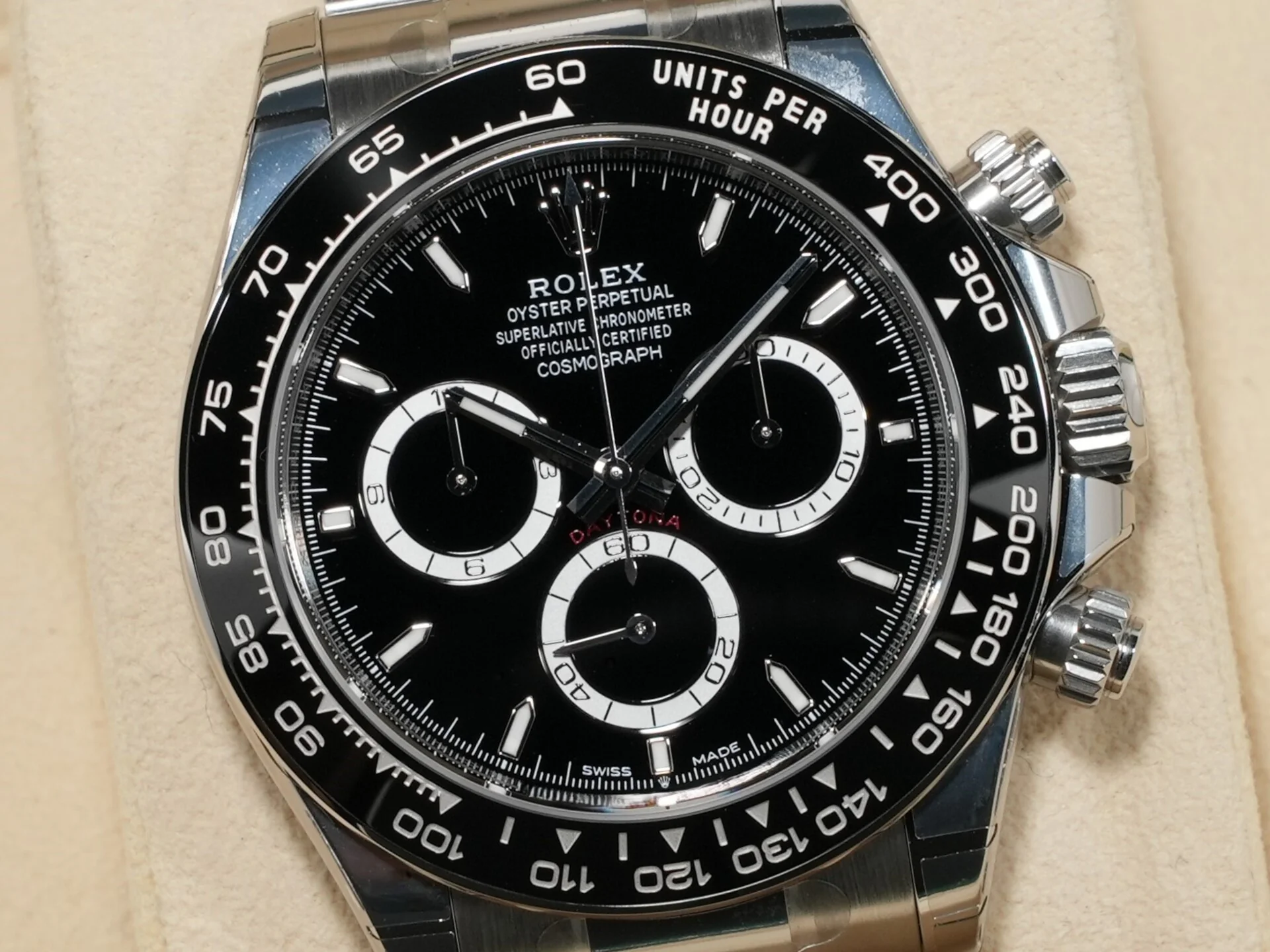 ロレックス デイトナ Ref.126500LN ステンレススチール ブラック文字盤 - Image 3