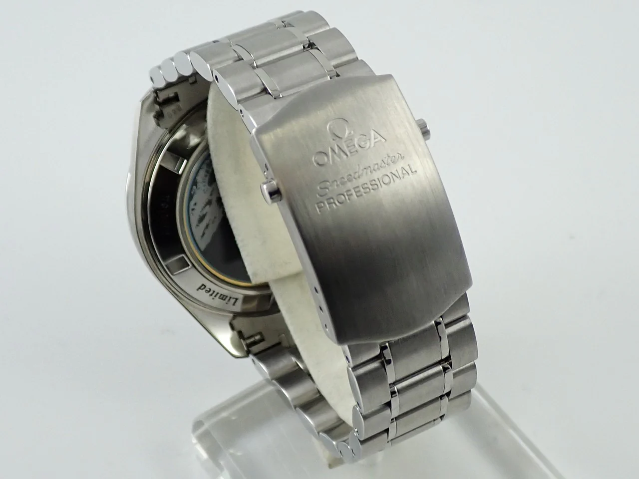 オメガ スピードマスター プロフェッショナル アポロ11号 35周年記念 Ref.3569.31.00 シルバー文字盤 美品 H7433W30 - Image 9