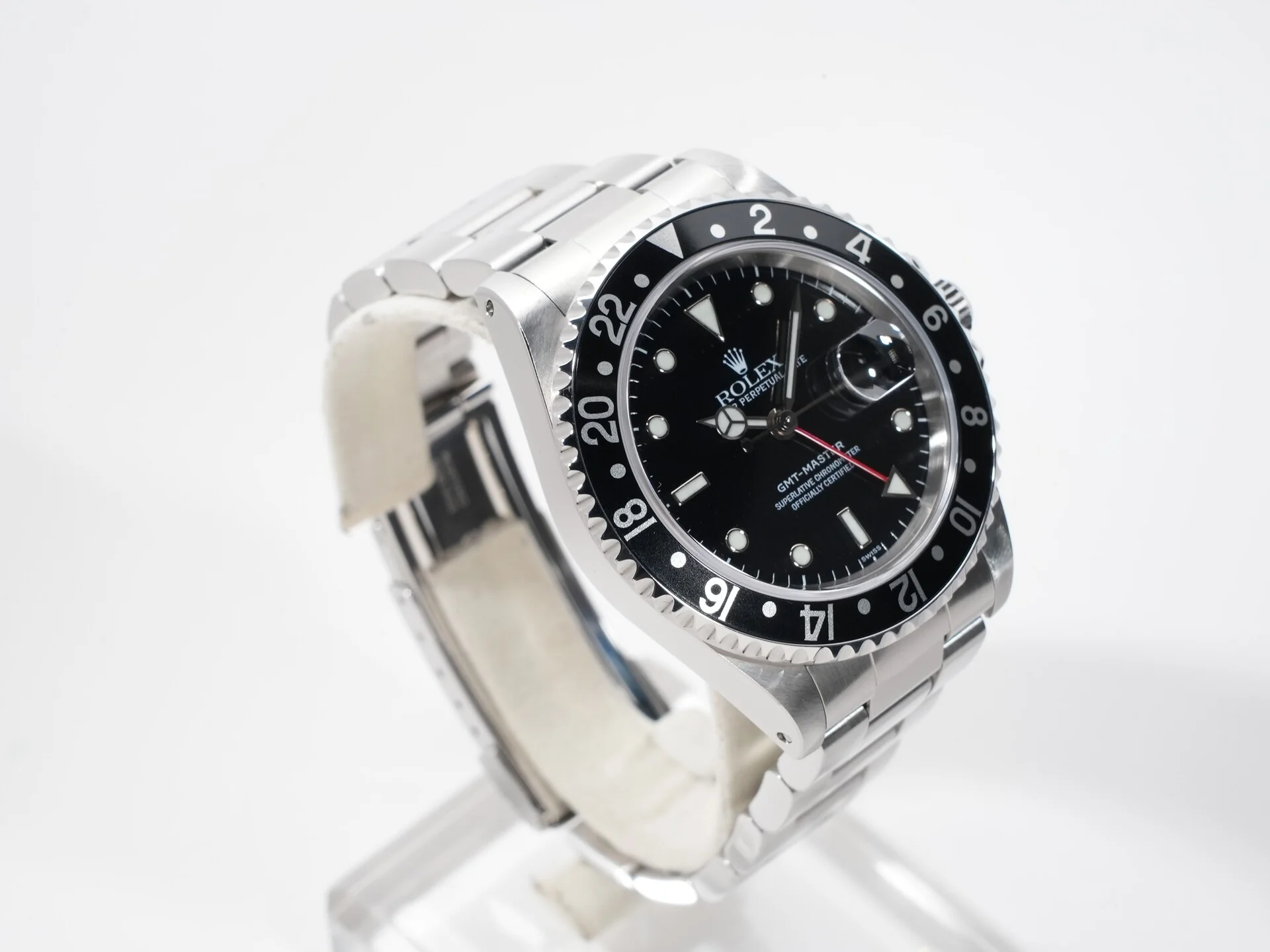 ロレックス GMTマスター Ref.16700 ステンレススチール ブラック文字盤 オイスターブレスレット - Image 5