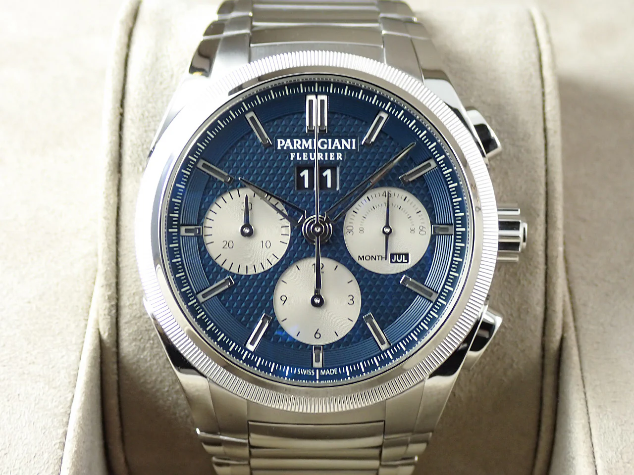 パルミジャーニフルリエ トンダグラフGT ヨシダスペシャル Ref.PFS906-1020002-100182 ブルー文字盤 美品 H7UFW7YP - Image 2