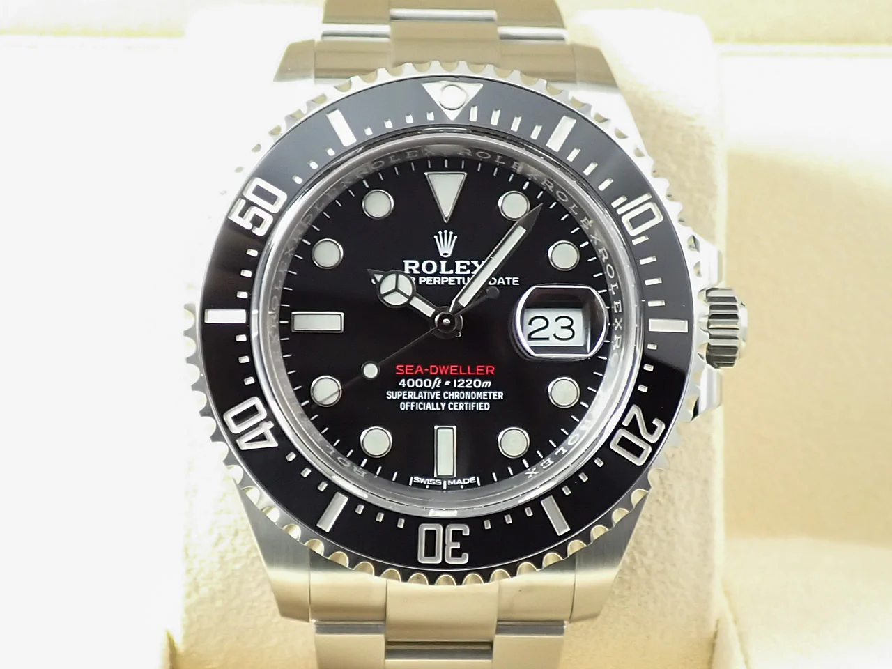 ロレックス シードゥエラー Ref.126600 ステンレススチール ブラック文字盤 - Image 2