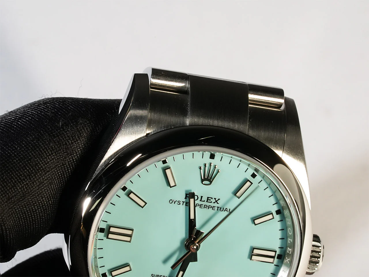 ロレックス オイスターパーペチュアル36 Ref.126000 ステンレススチール ターコイズ文字盤 - Image 8