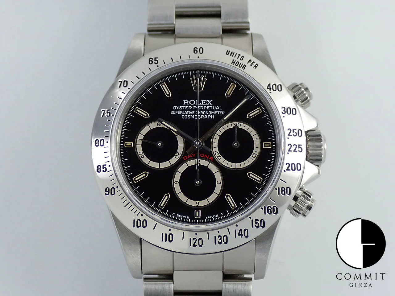 ロレックス デイトナ エルプリメロ Ref.16520 ステンレススチール ブラック文字盤