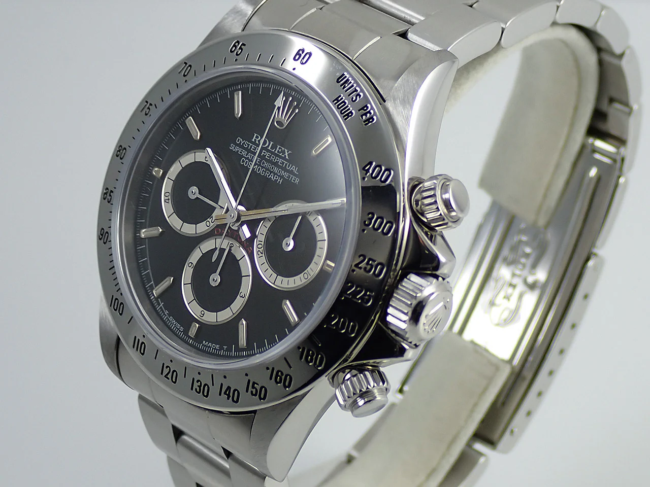 ロレックス デイトナ エルプリメロ Ref.16520 ステンレススチール ブラック文字盤 - Image 4