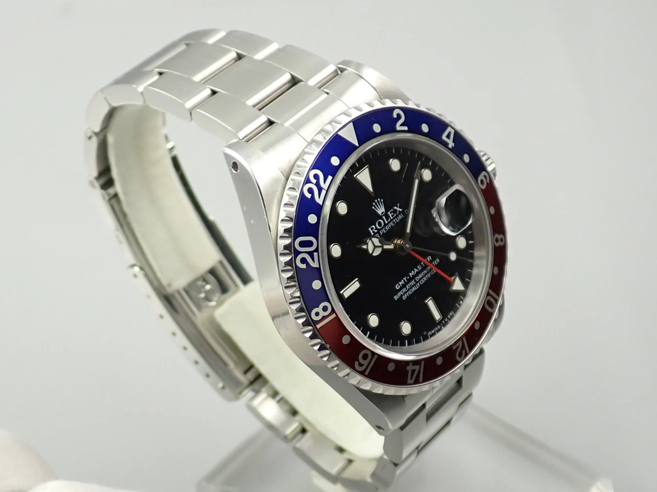 ロレックス GMTマスター Ref.16700 ステンレススチール ブラック文字盤 オイスターブレスレット - Image 5