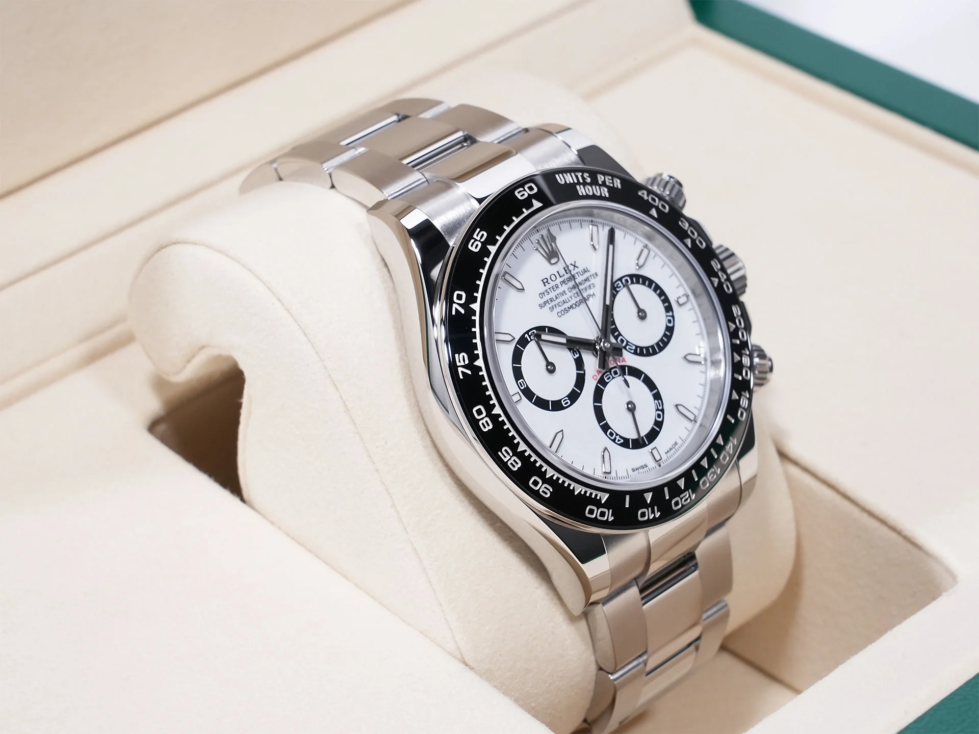 ロレックス デイトナ Ref.126500LN ステンレススチール ホワイト文字盤 - Image 5