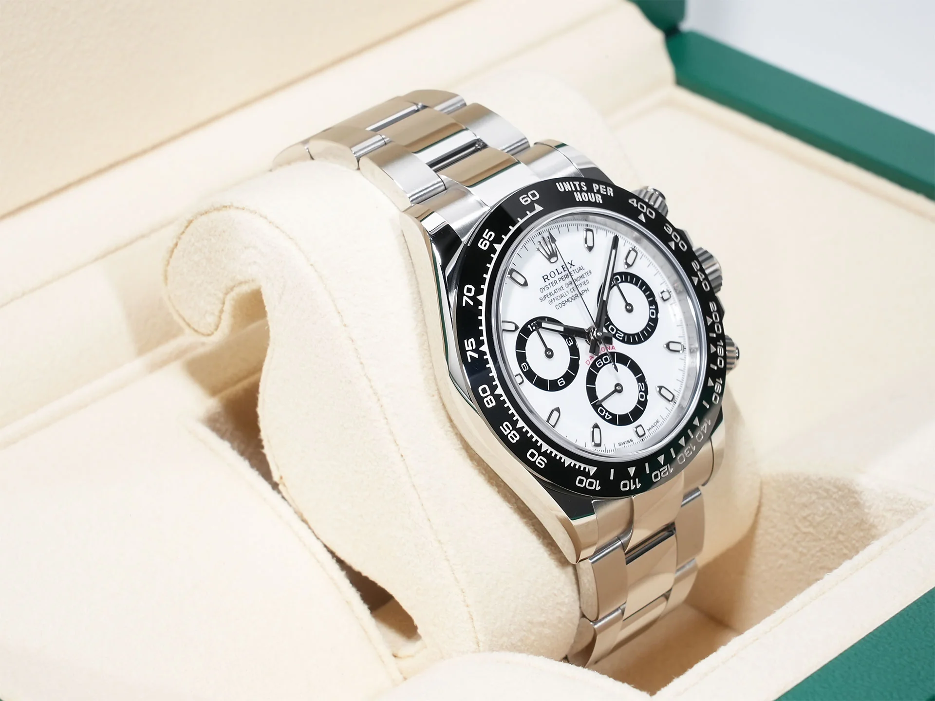 ロレックス デイトナ Ref.116500LN ステンレススチール ホワイト文字盤 - Image 5