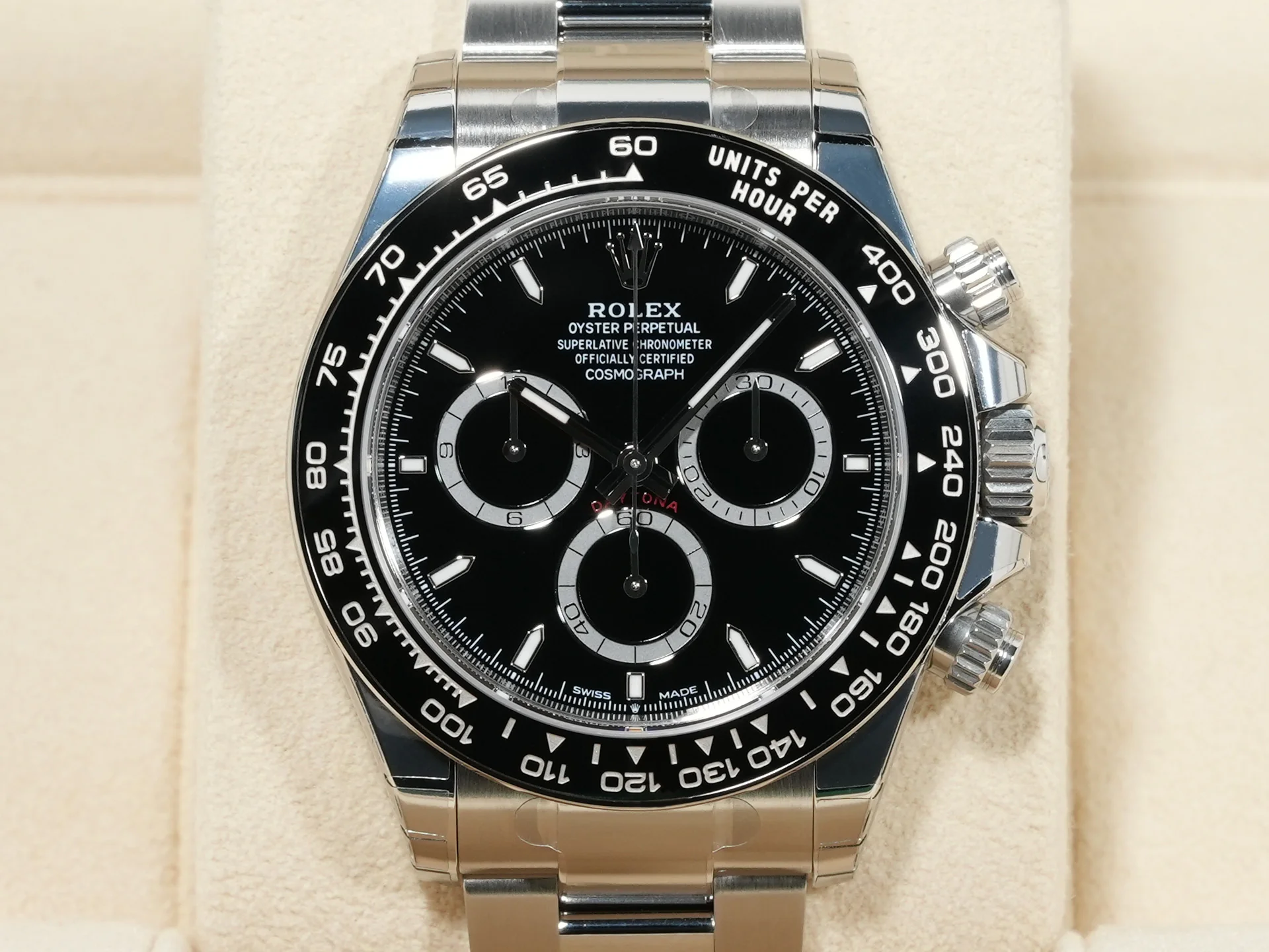 ロレックス デイトナ Ref.126500LN ステンレススチール ブラック文字盤 - Image 2